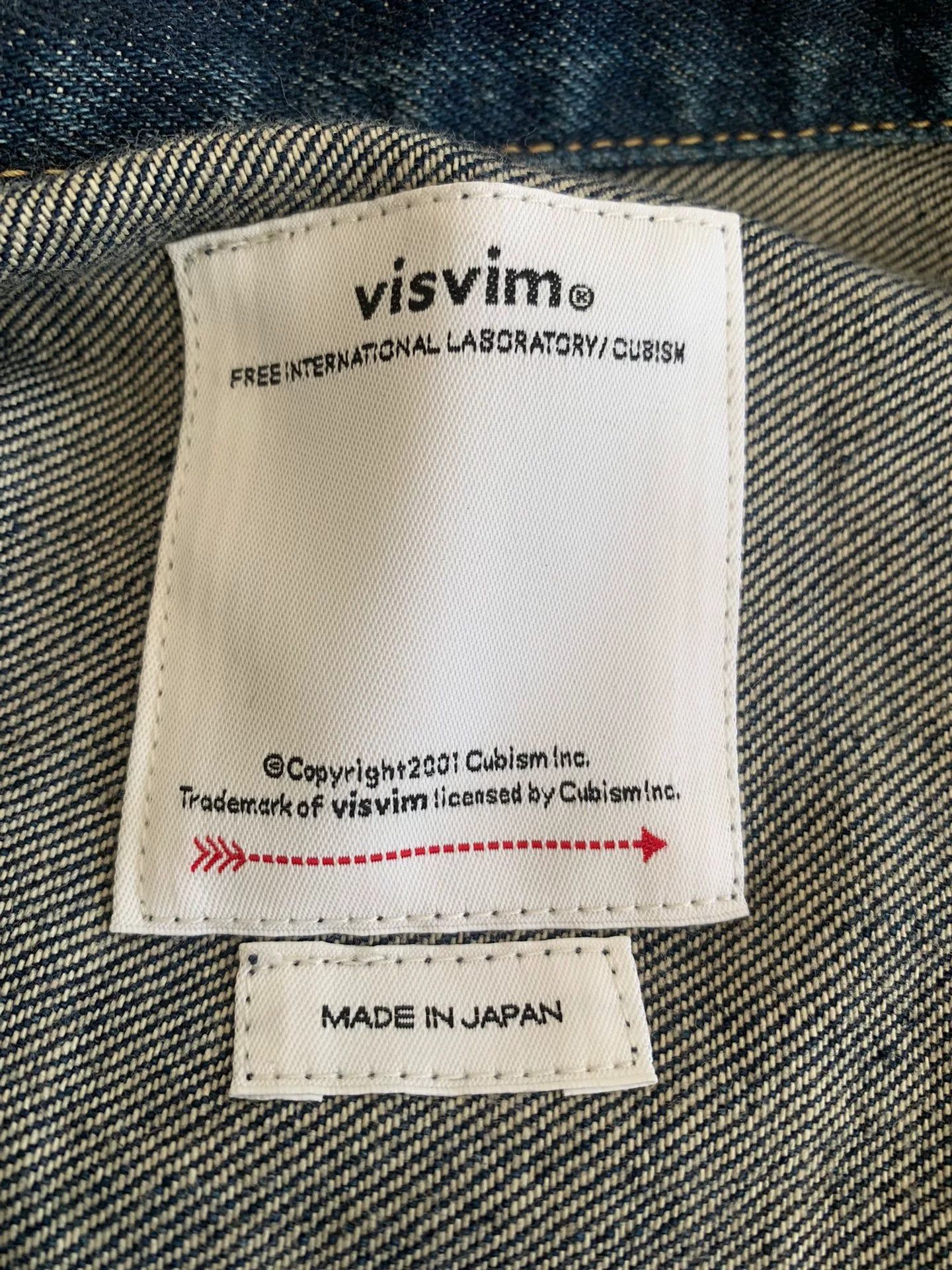 Visvim VISVIM SS 101XX DMGD MUD Denim Jacket Size US XL / EU 56 / 4 - 3 Thumbnail