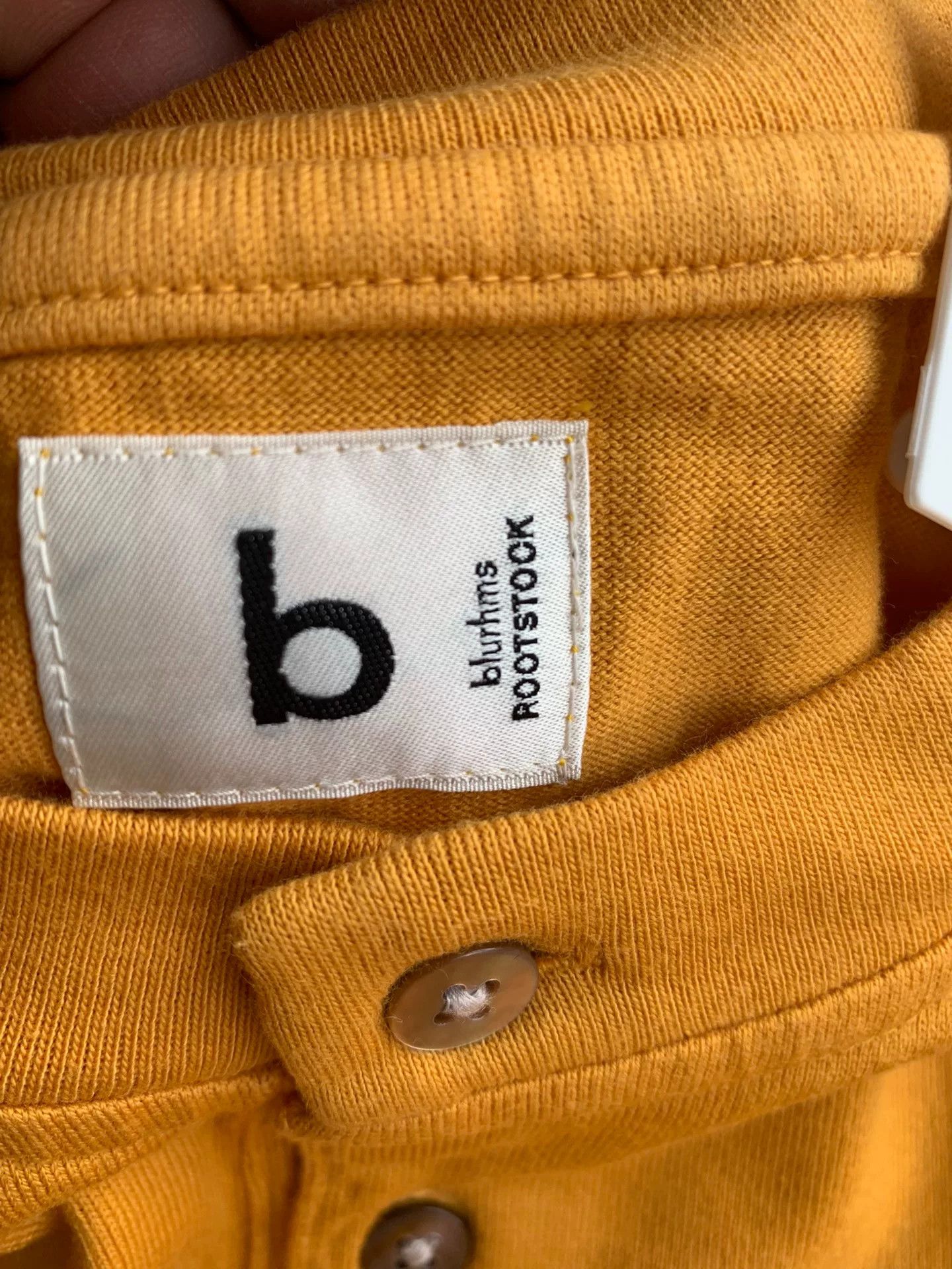 Japanese Brand BLURHMS Extra Soft Henley-Neck Long Sleeve Tee Size US L / EU 52-54 / 3 - 3 Thumbnail