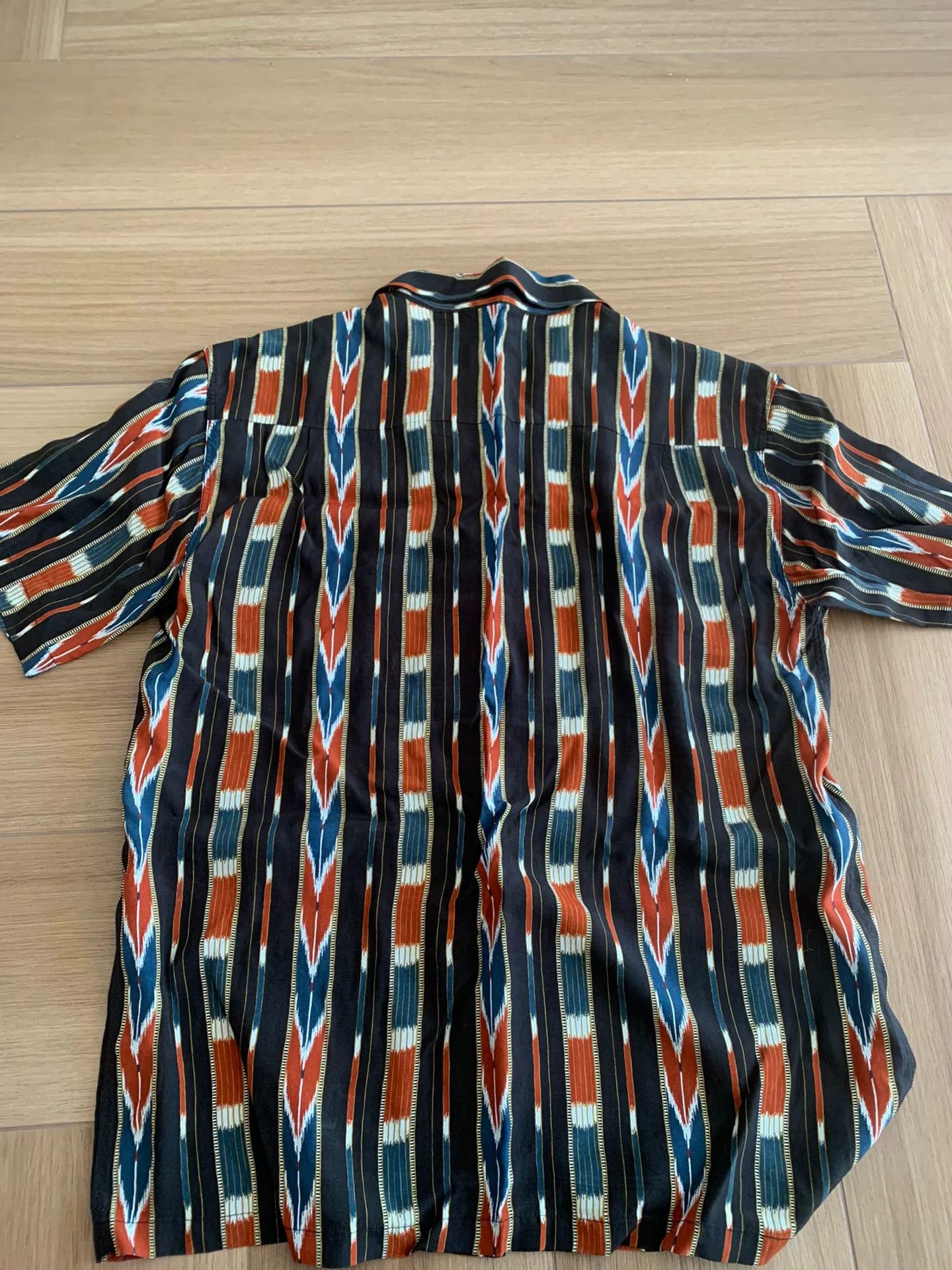 Japanese Brand THE FLAT HEAD Native Border Shirt Japan Made Size US S / EU 44-46 / 1 - 6 Thumbnail