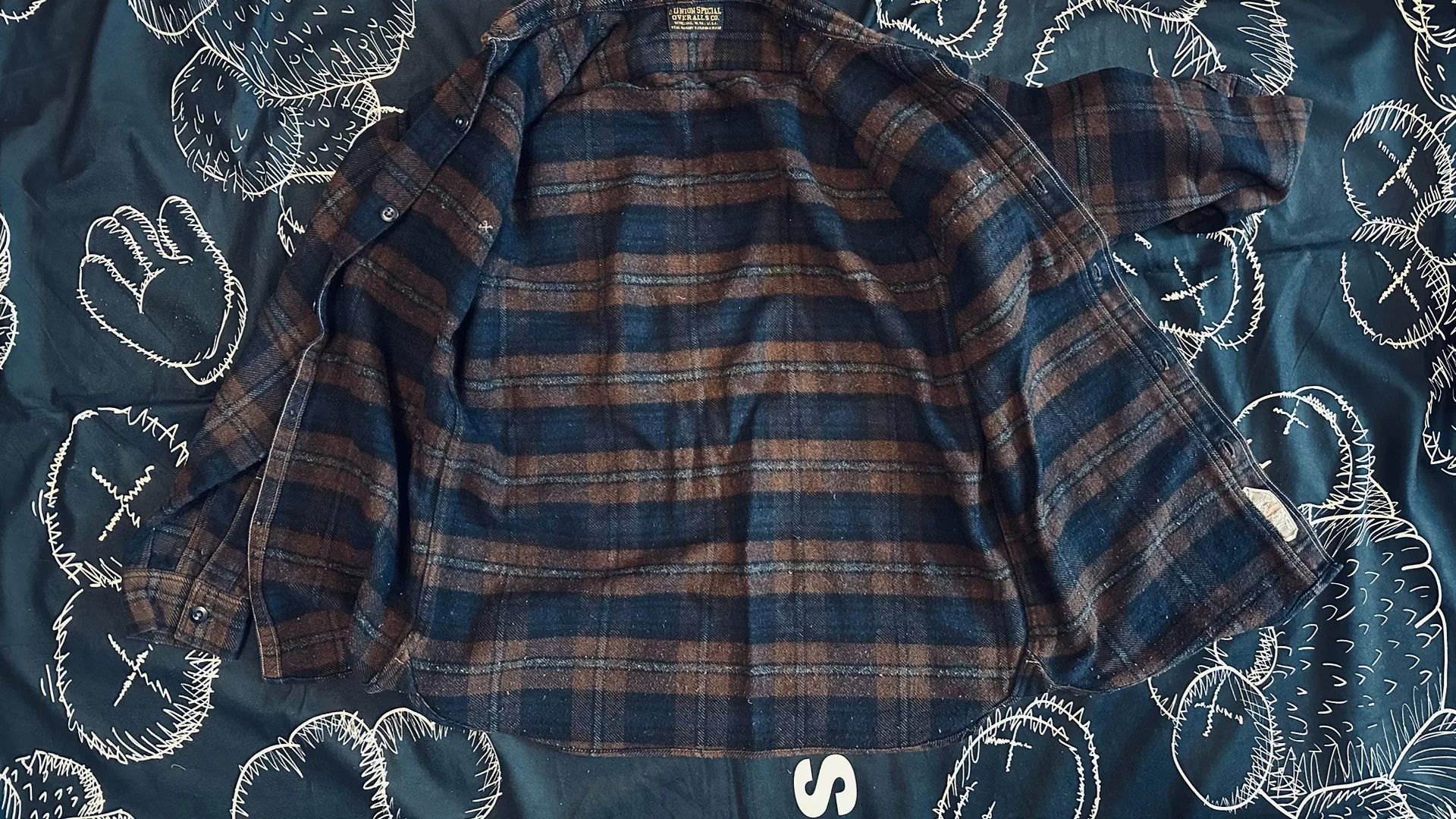 Japanese Brand Thick Wool Flannel Shirt for Winter Size US M / EU 48-50 / 2 - 4 Thumbnail