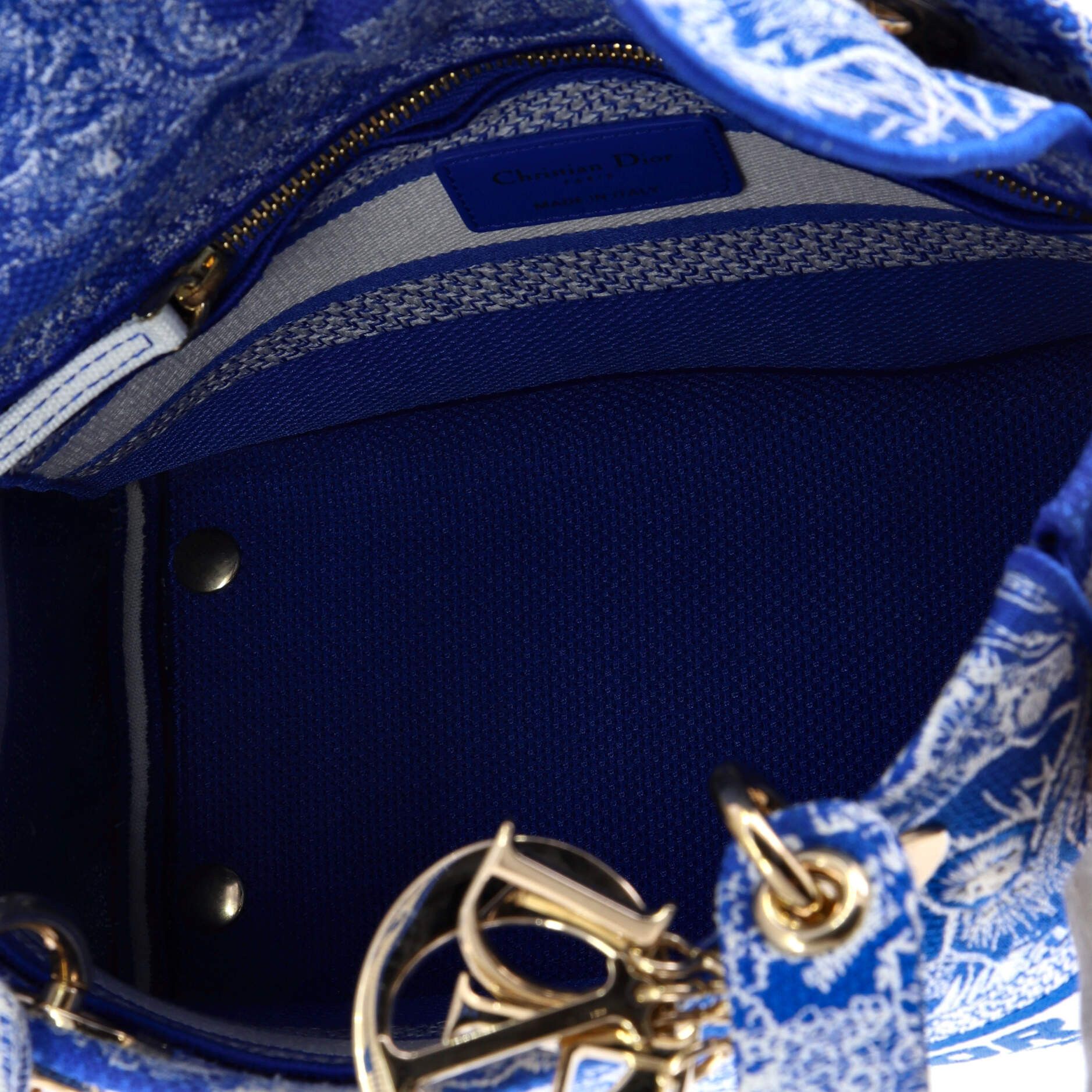 Dior Toile de Jouy Lady D-Lite Bag Size ONE SIZE - 5 Thumbnail