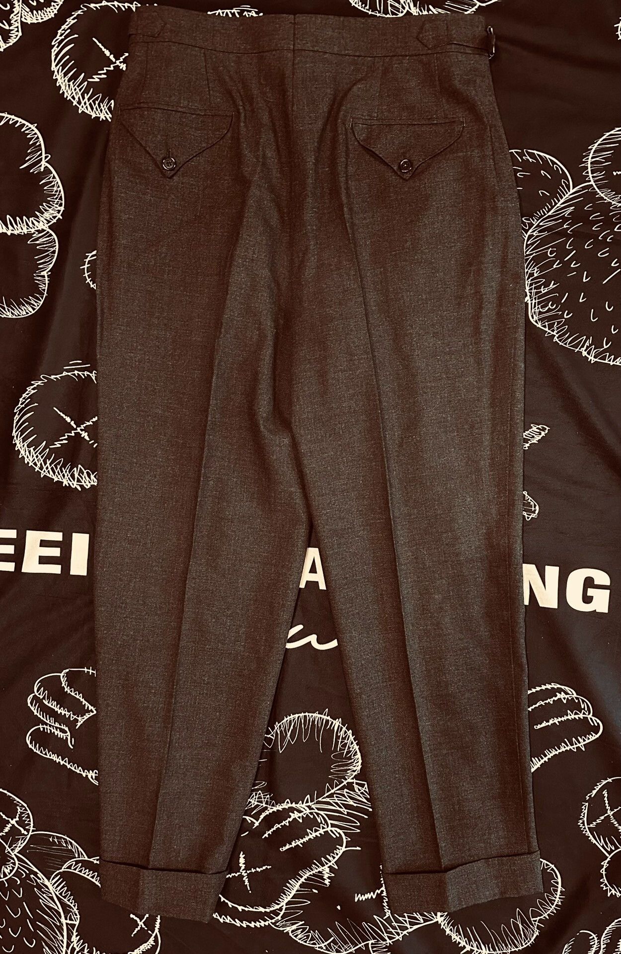 Japanese Brand Award-Winning Wool Dress Trousers Size US 30 / EU 46 - 5 Thumbnail