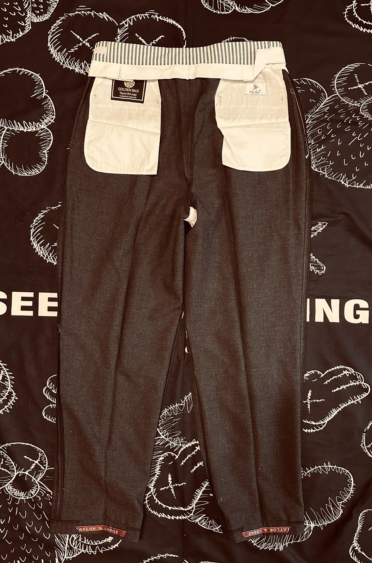 Japanese Brand Award-Winning Wool Dress Trousers Size US 30 / EU 46 - 8 Thumbnail