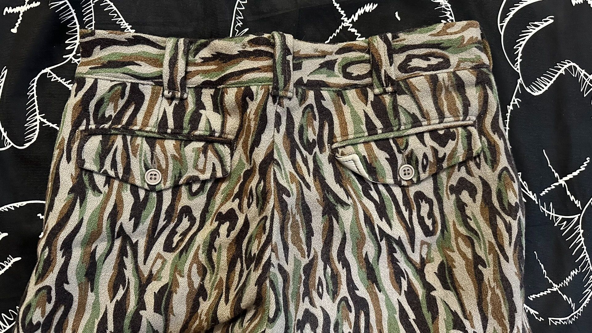 Woolrich Woolen Mills Vintage Woolrich 90s Outdoor Wool Pants Size US 32 / EU 48 - 8 Thumbnail