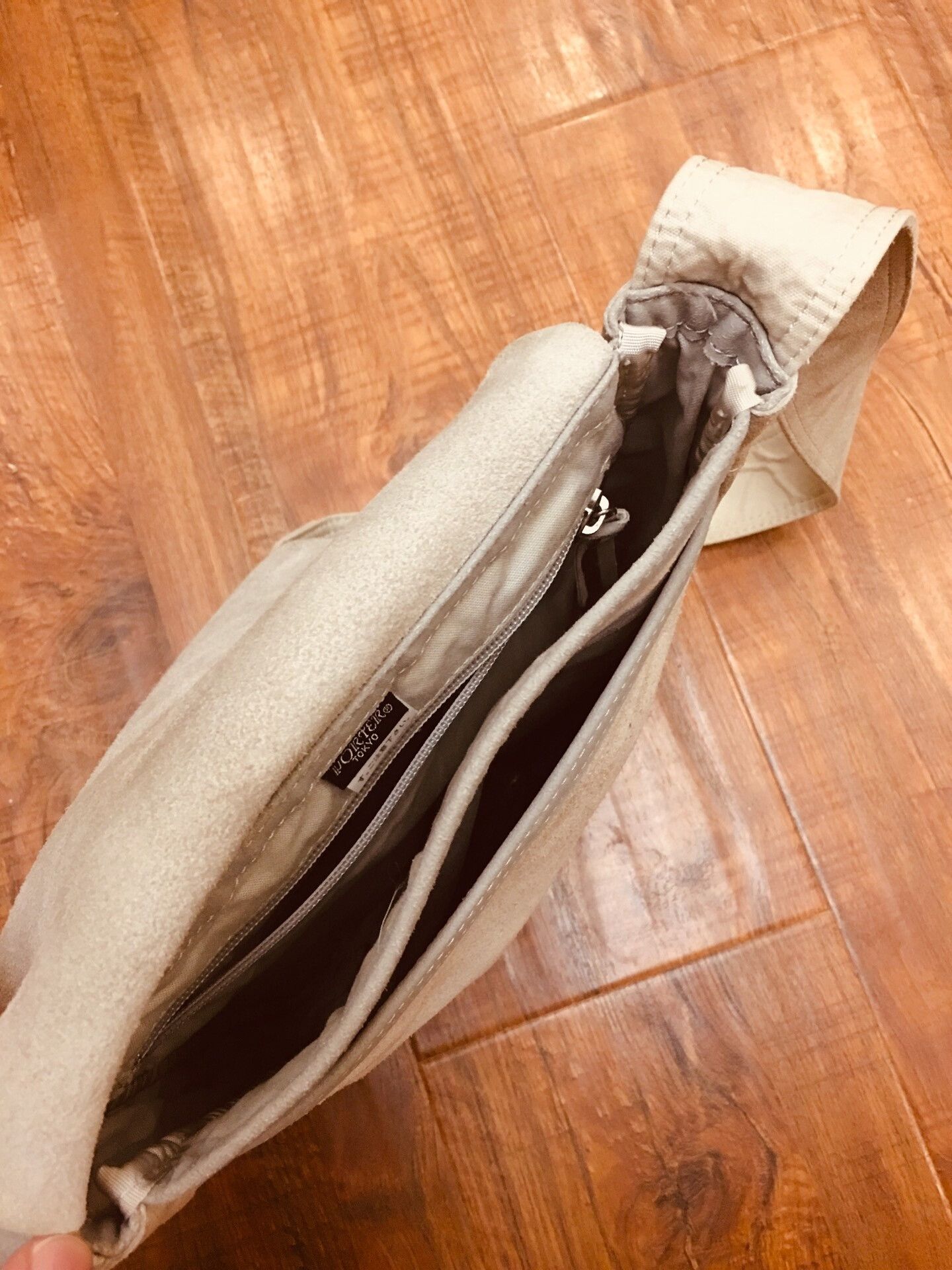 Japanese Brand Porter Suede Shoulder Bag Size ONE SIZE - 5 Thumbnail