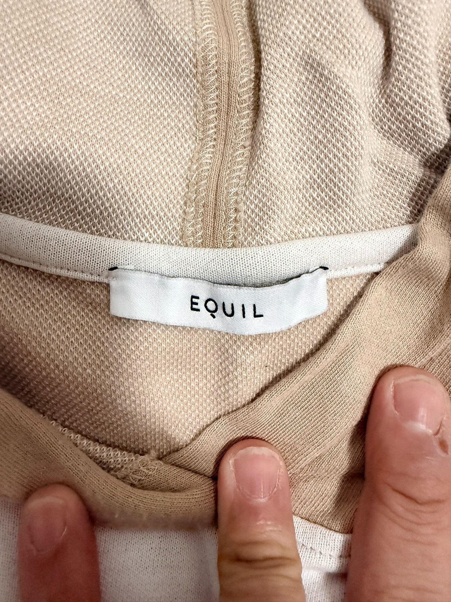 Japanese Brand EQUIL Hooded Short Sleeve T-shirt Size US L / EU 52-54 / 3 - 2 Thumbnail