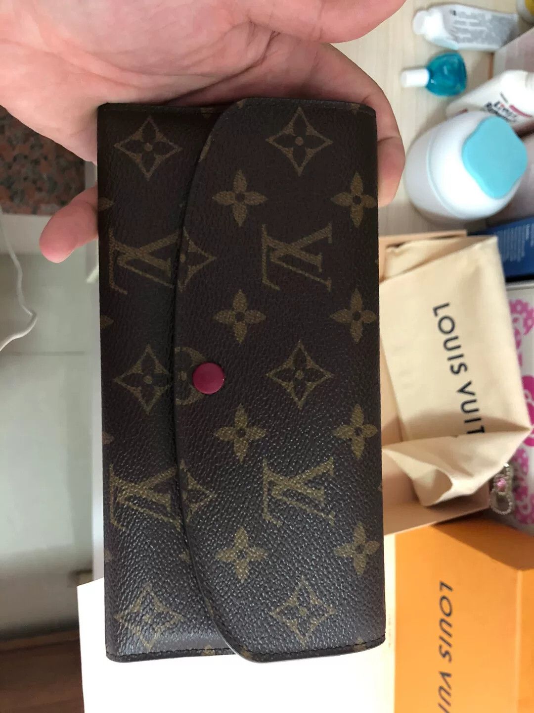 Japanese Brand Authentic LV Women's Wallet in Brown Size ONE SIZE - 4 Thumbnail