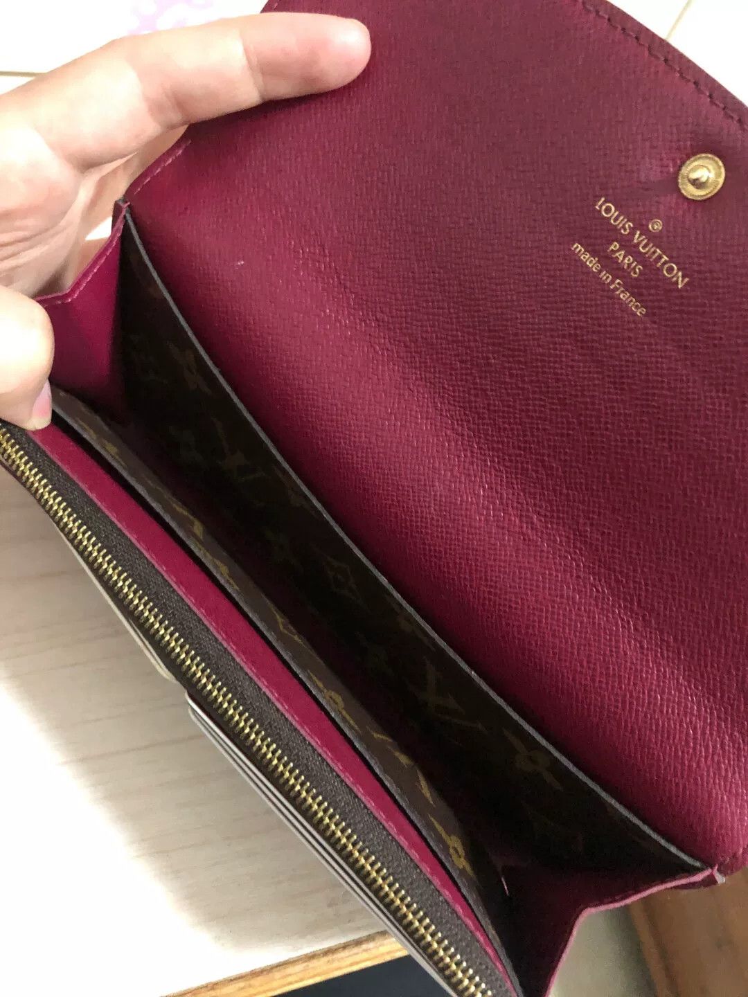 Japanese Brand Authentic LV Women's Wallet in Brown Size ONE SIZE - 2 Thumbnail