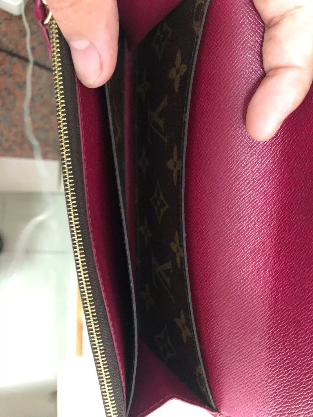 Japanese Brand Authentic LV Women's Wallet in Brown Size ONE SIZE - 7 Thumbnail