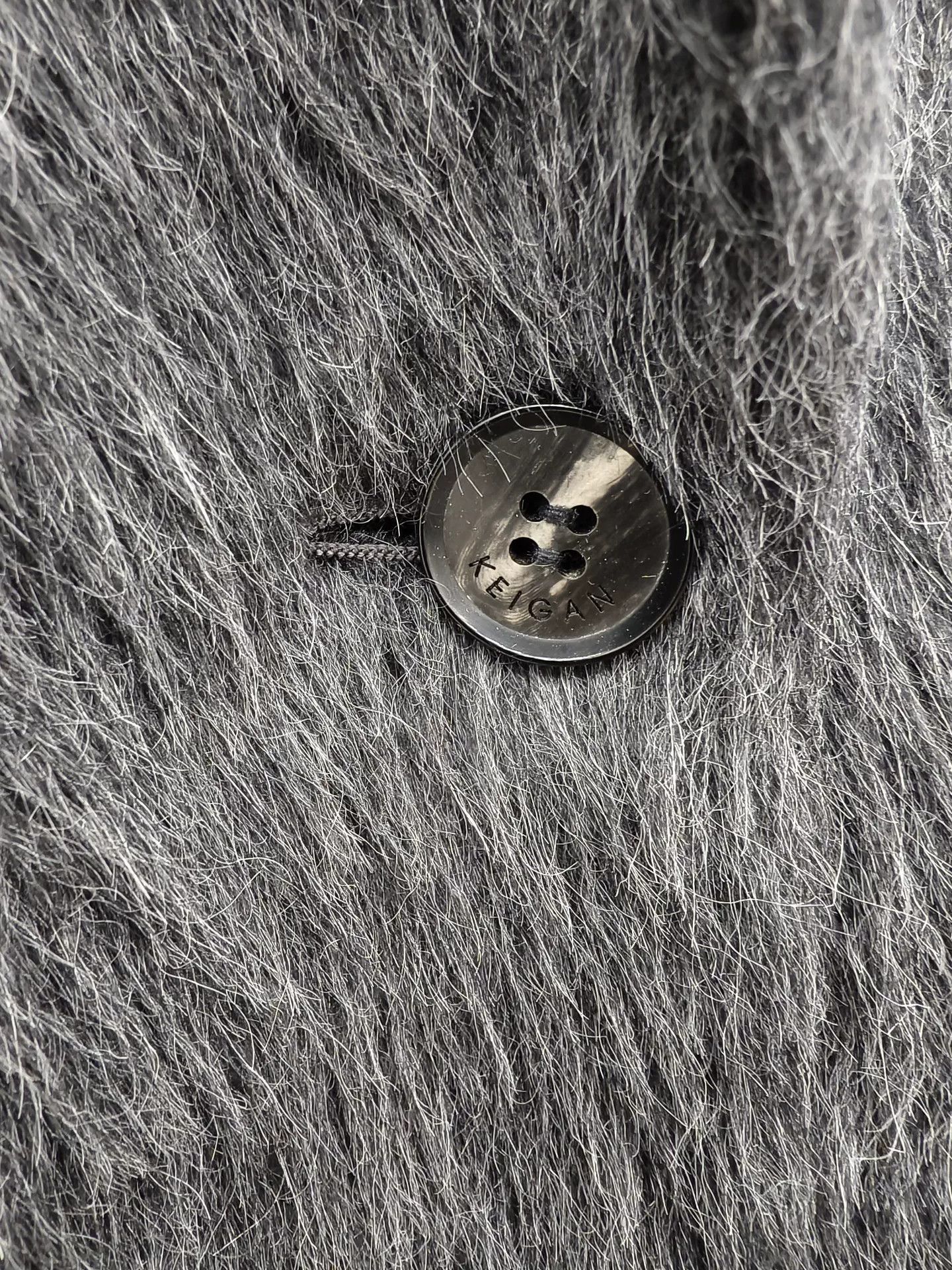 Japanese Brand Keigan Black Badge Gray Overcoat Size US M / EU 48-50 / 2 - 5 Thumbnail