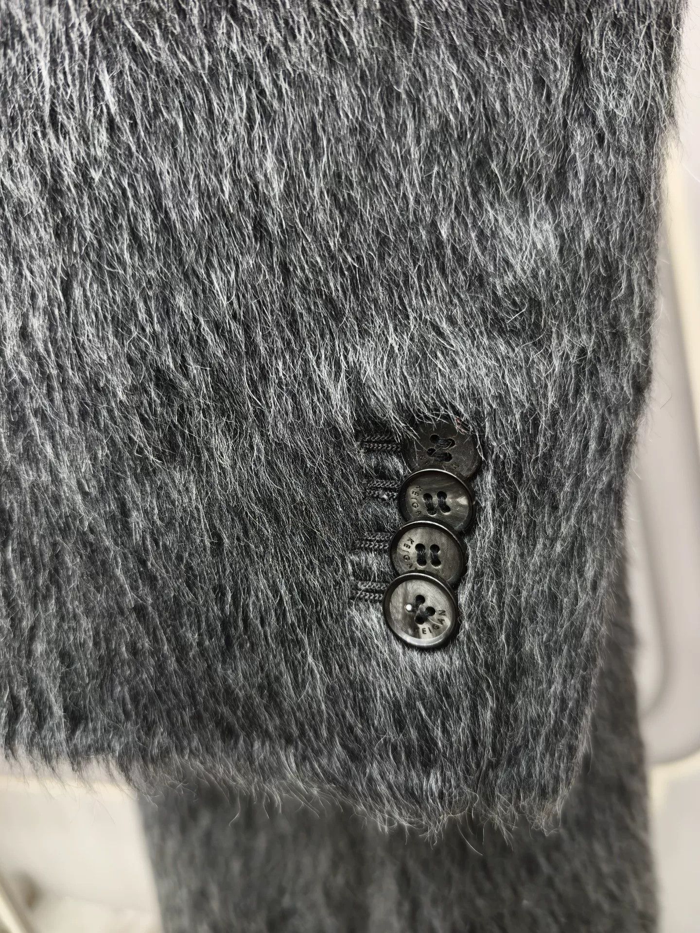 Japanese Brand Keigan Black Badge Gray Overcoat Size US M / EU 48-50 / 2 - 8 Thumbnail