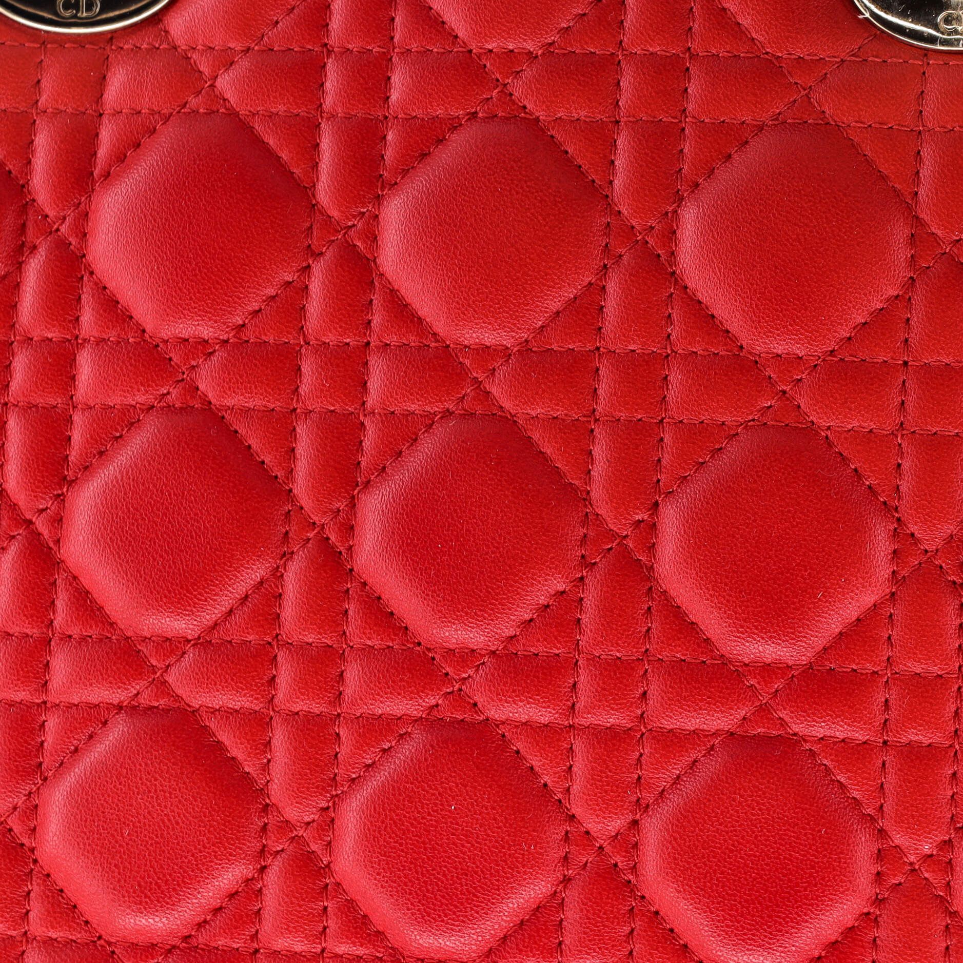 Dior Tricolor Lady Dior Bag Size ONE SIZE - 7 Thumbnail