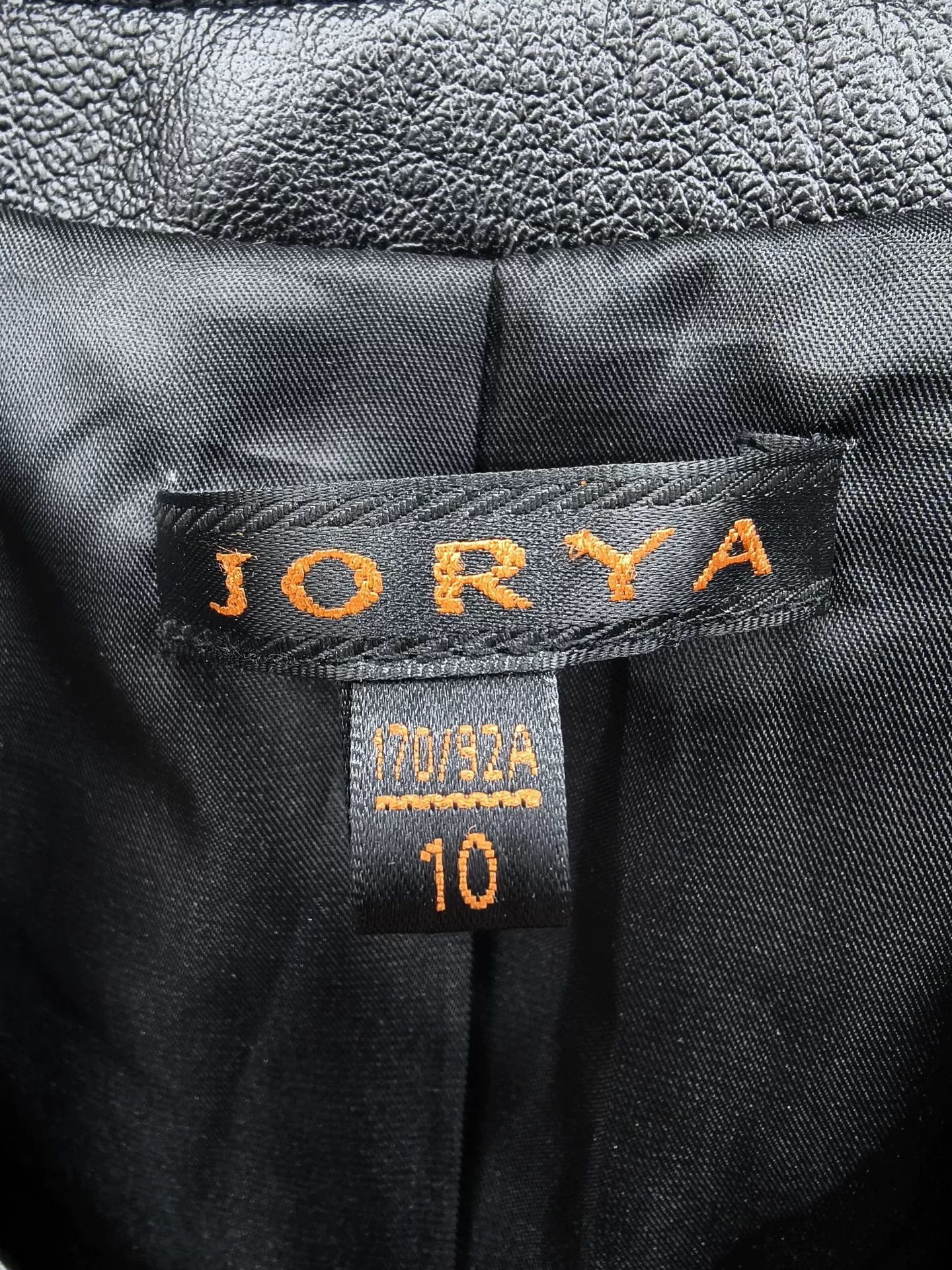 Japanese Brand Black Leather Jacket with Gold Accents Size M / US 6-8 / IT 42-44 - 2 Thumbnail