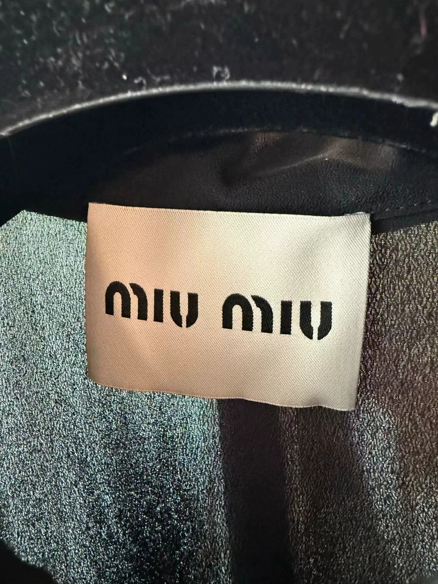 Miu Miu Miu Miu Letter Print Dress IT42 Size M / US 6-8 / IT 42-44 - 3 Thumbnail