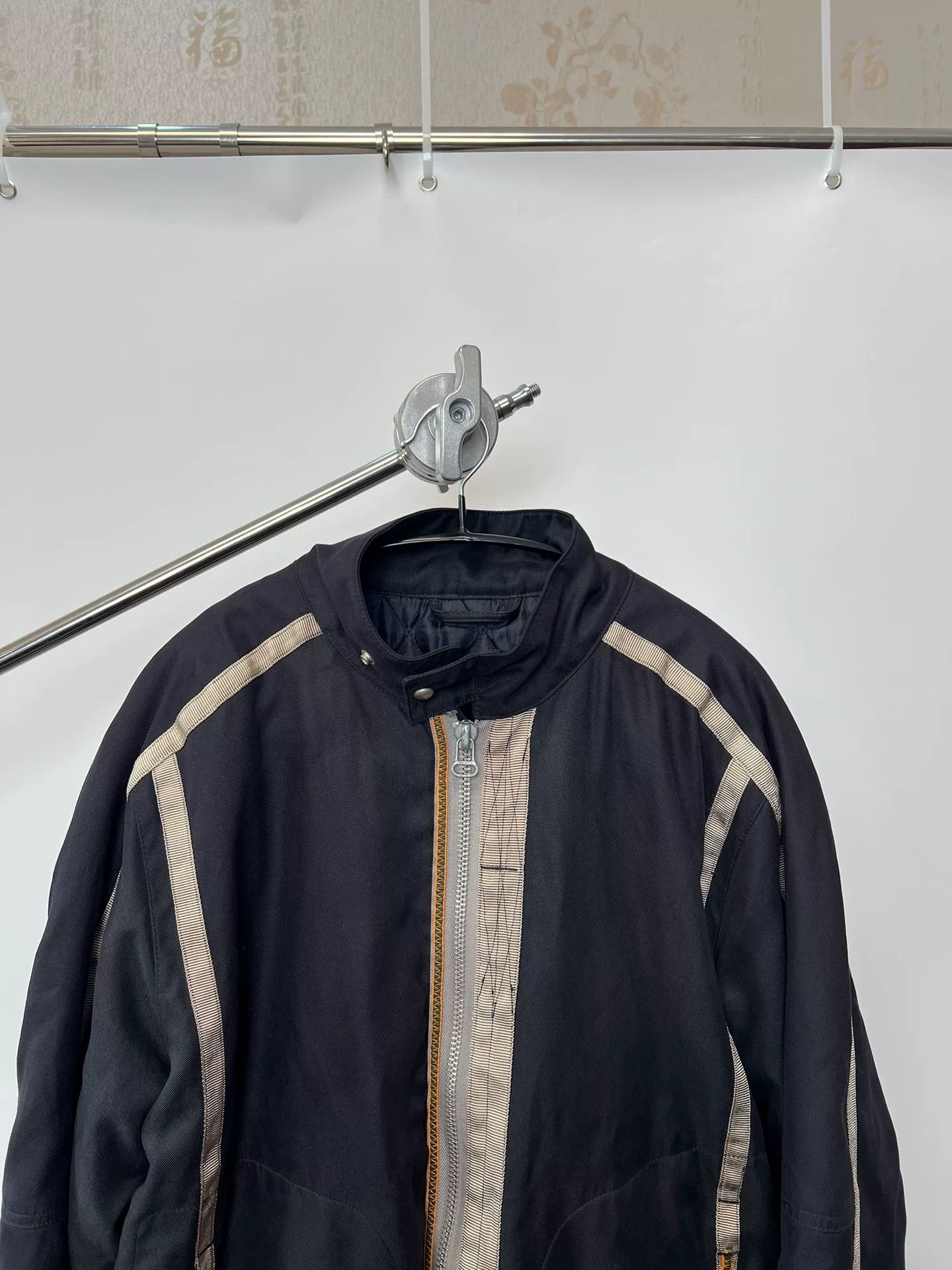 Vintage Vintage Stand-Up Collar Cotton Jacket Size US L / EU 52-54 / 3 - 3 Thumbnail
