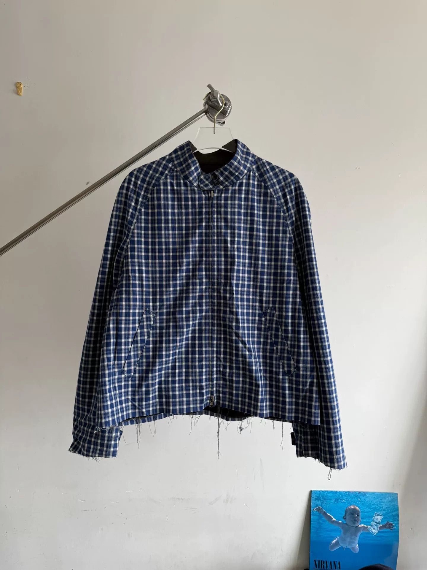 Japanese Brand Reversible Plaid Jacket Coat Size US M / EU 48-50 / 2 - 3 Thumbnail