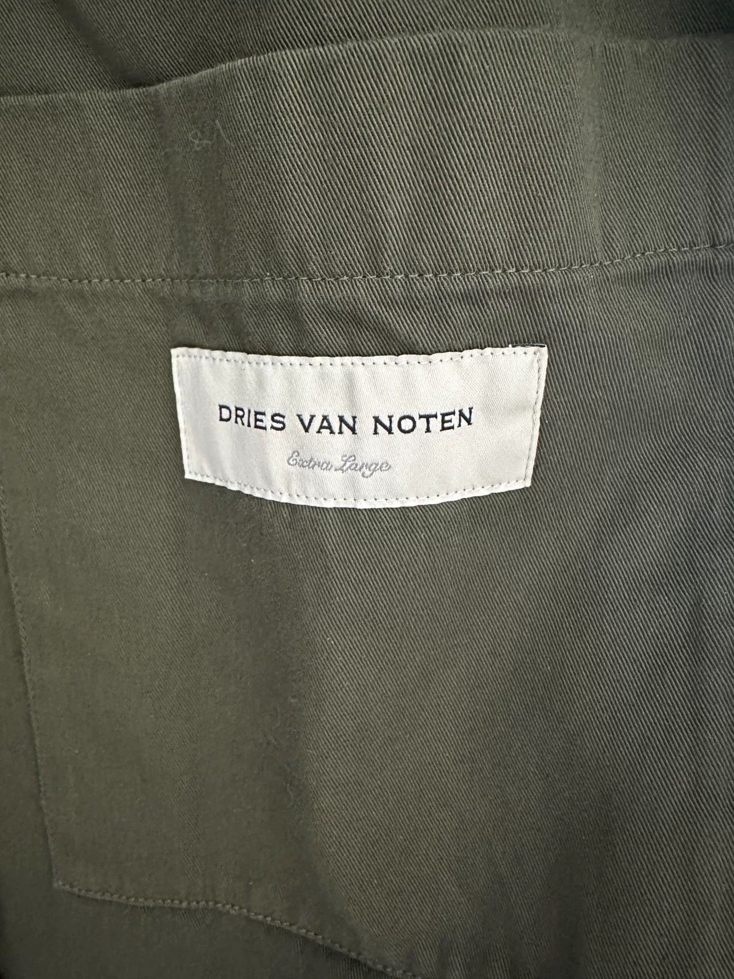 Dries Van Noten Dries Van Noten Green Trench Coat Size M / US 6-8 / IT 42-44 - 4 Thumbnail