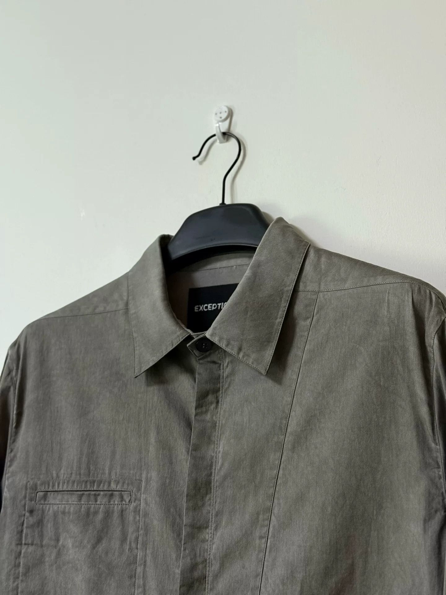 Japanese Brand Exception Double Layer Pocket Shirt Jacket Size US L / EU 52-54 / 3 - 3 Thumbnail