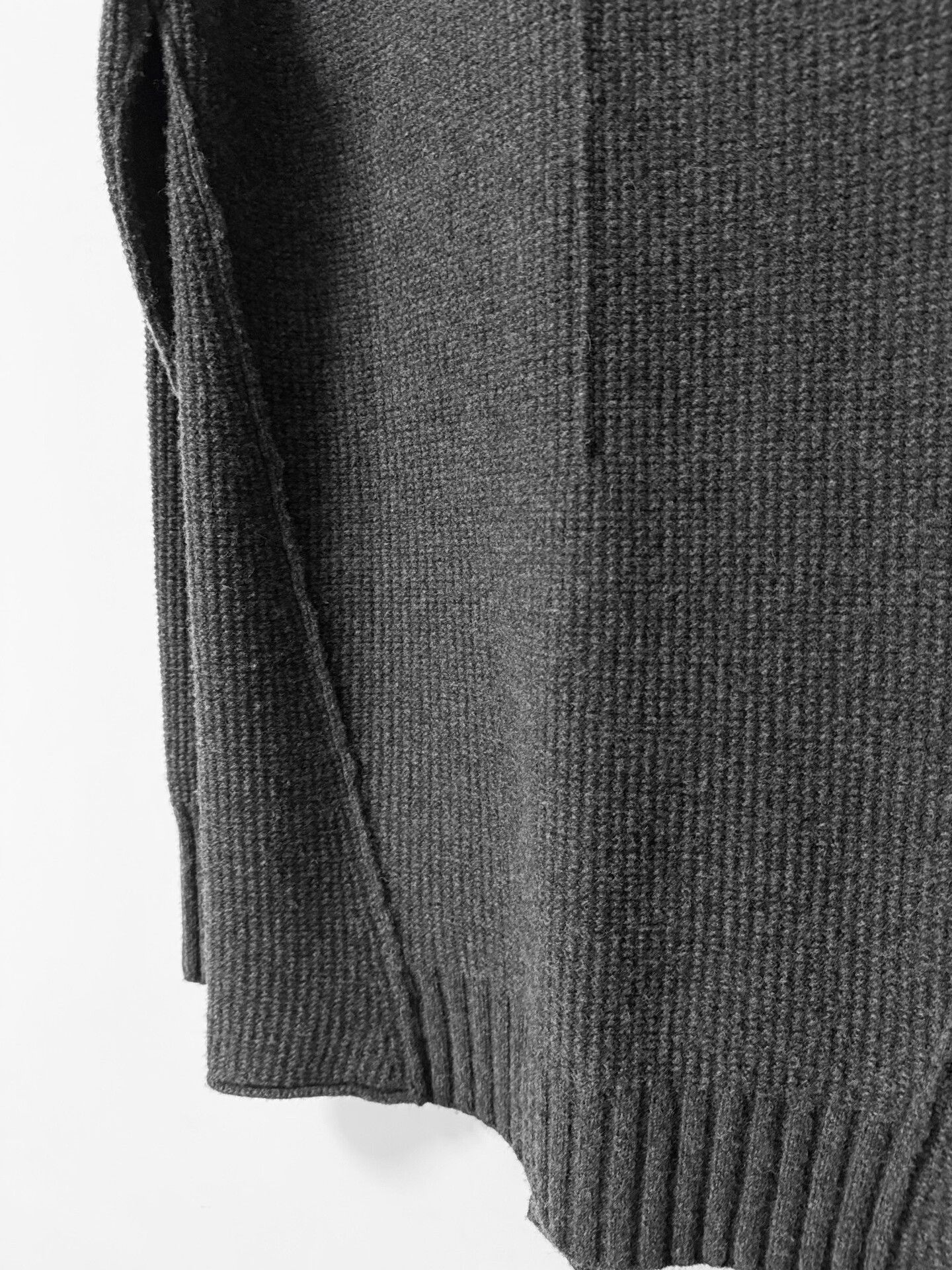 Japanese Brand Dark Deconstructed High Neck Sweater Size US L / EU 52-54 / 3 - 6 Thumbnail