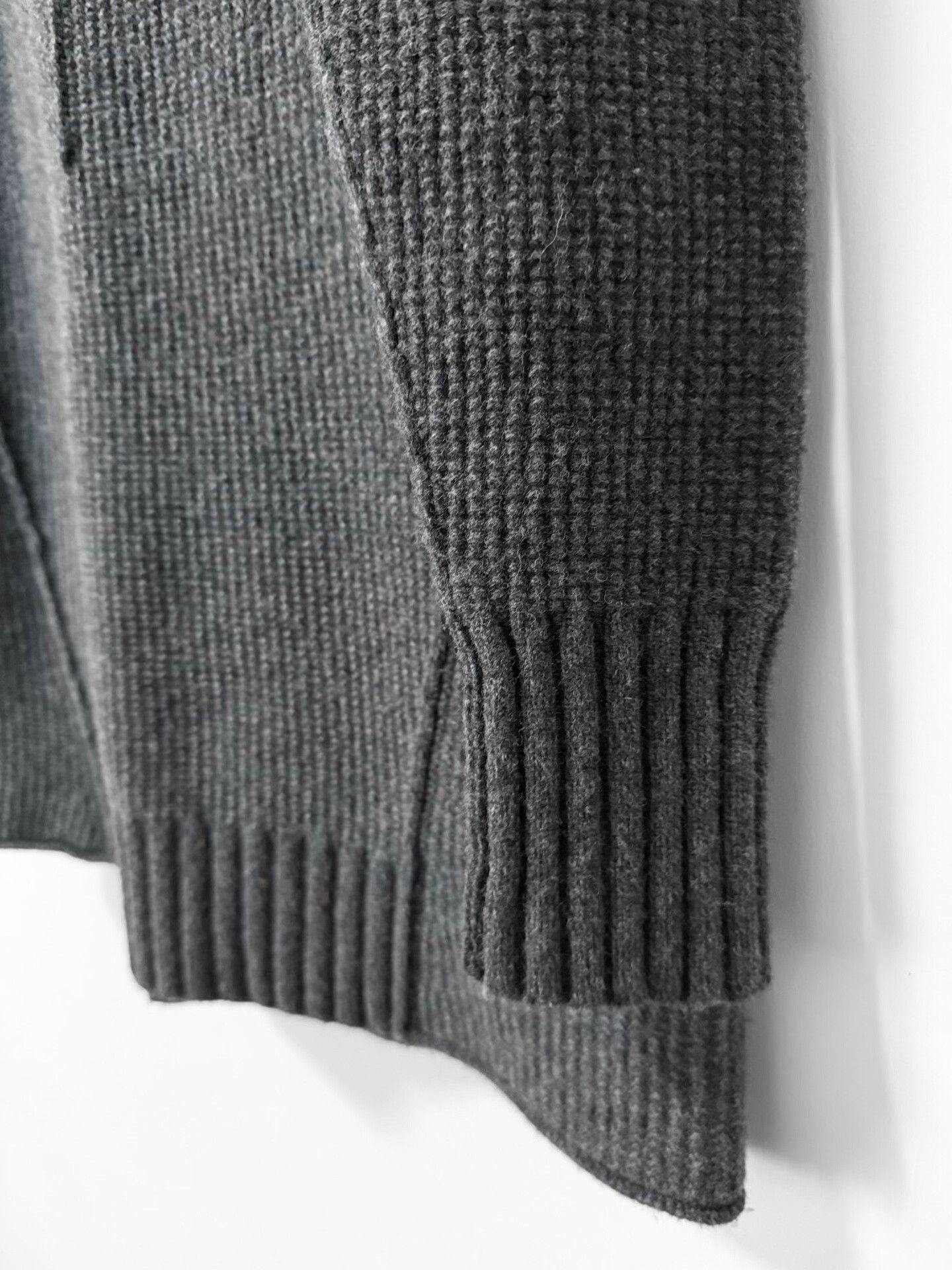 Japanese Brand Dark Deconstructed High Neck Sweater Size US L / EU 52-54 / 3 - 8 Thumbnail