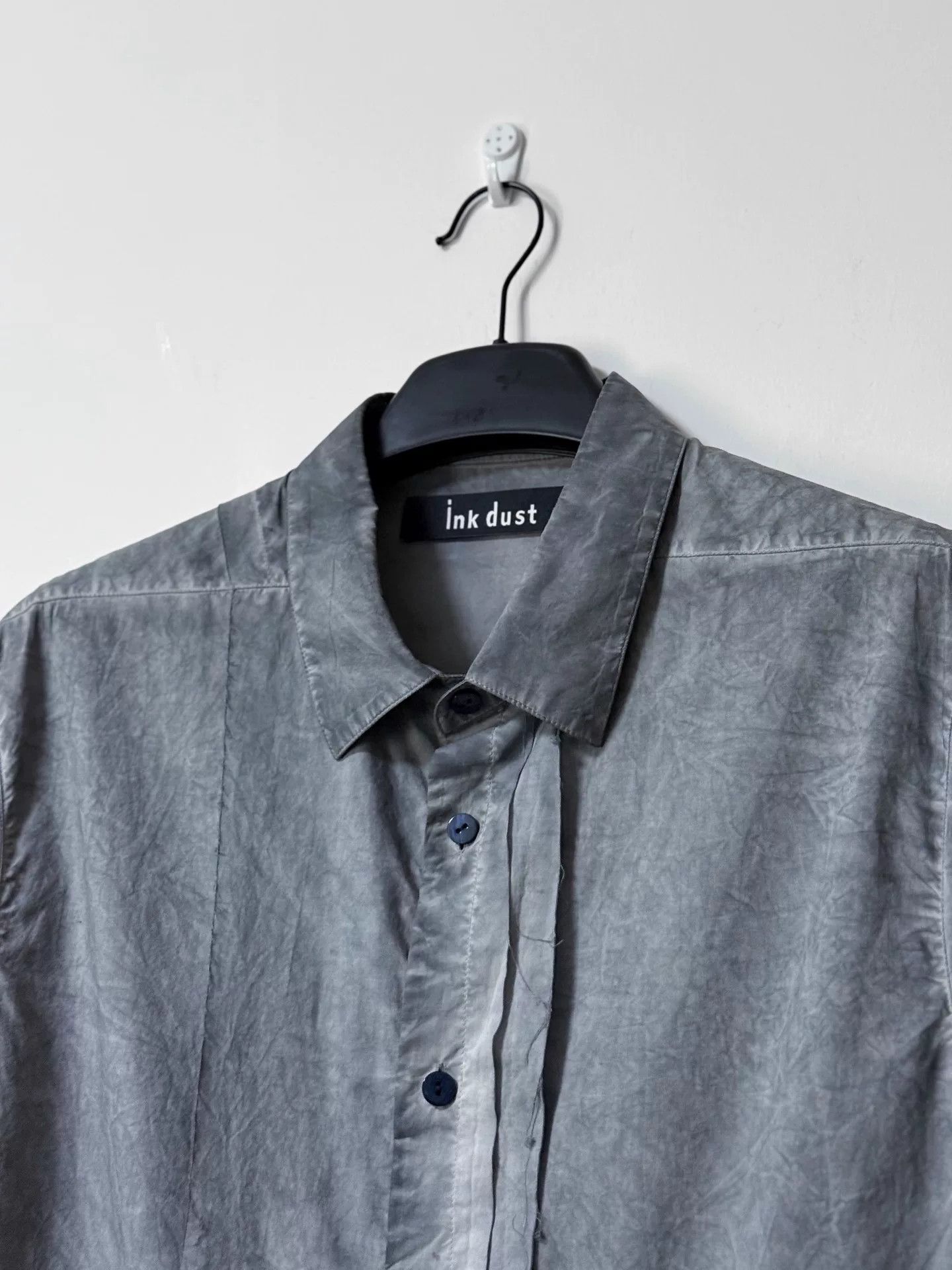 Japanese Brand Ink Dust Short Sleeve Shirt Size US L / EU 52-54 / 3 - 4 Thumbnail