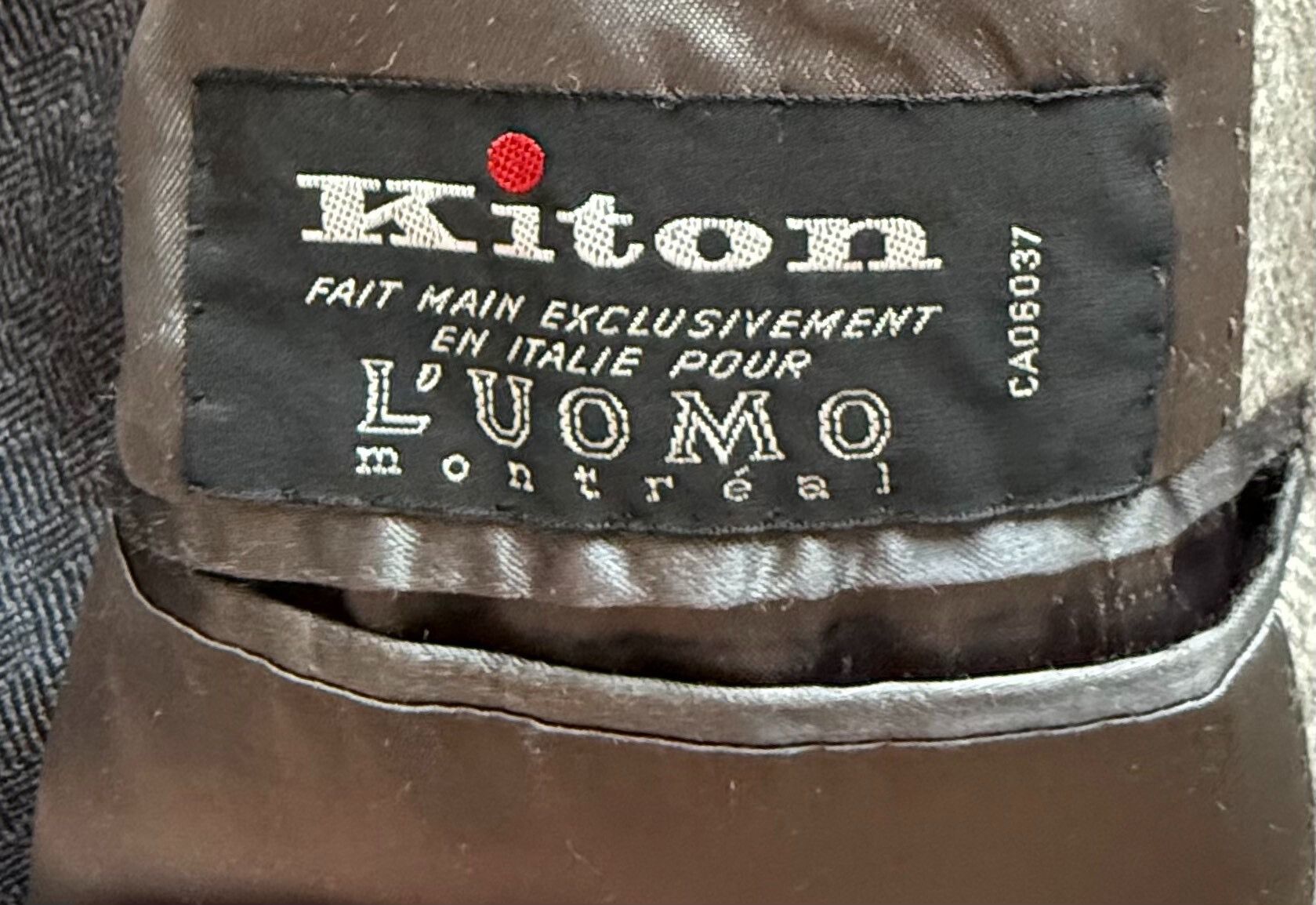 Kiton Luxurious Kiton Neapolitan Tailored Coat Size US M / EU 48-50 / 2 - 8 Thumbnail