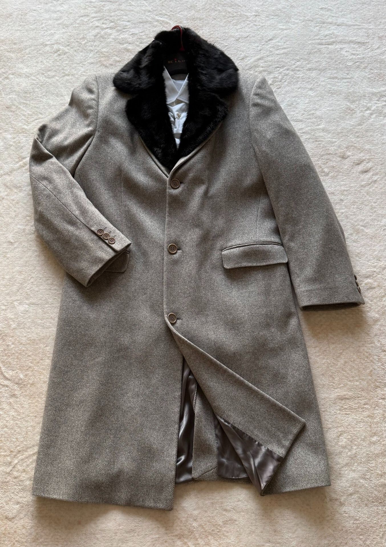 Kiton Luxurious Kiton Neapolitan Tailored Coat Size US M / EU 48-50 / 2 - 2 Thumbnail
