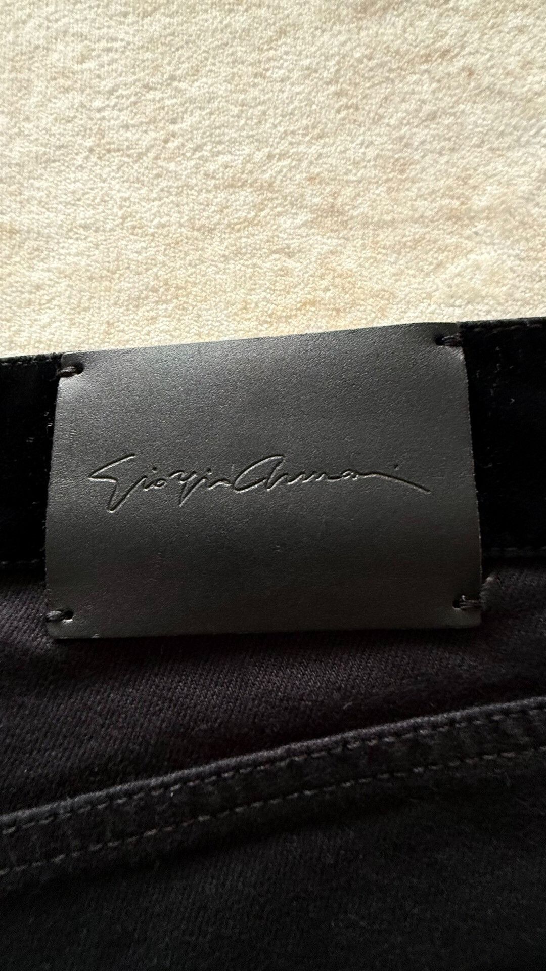 Giorgio Armani Giorgio Armani Exclusive Edition Black Jeans Size US 32 / EU 48 - 7 Thumbnail