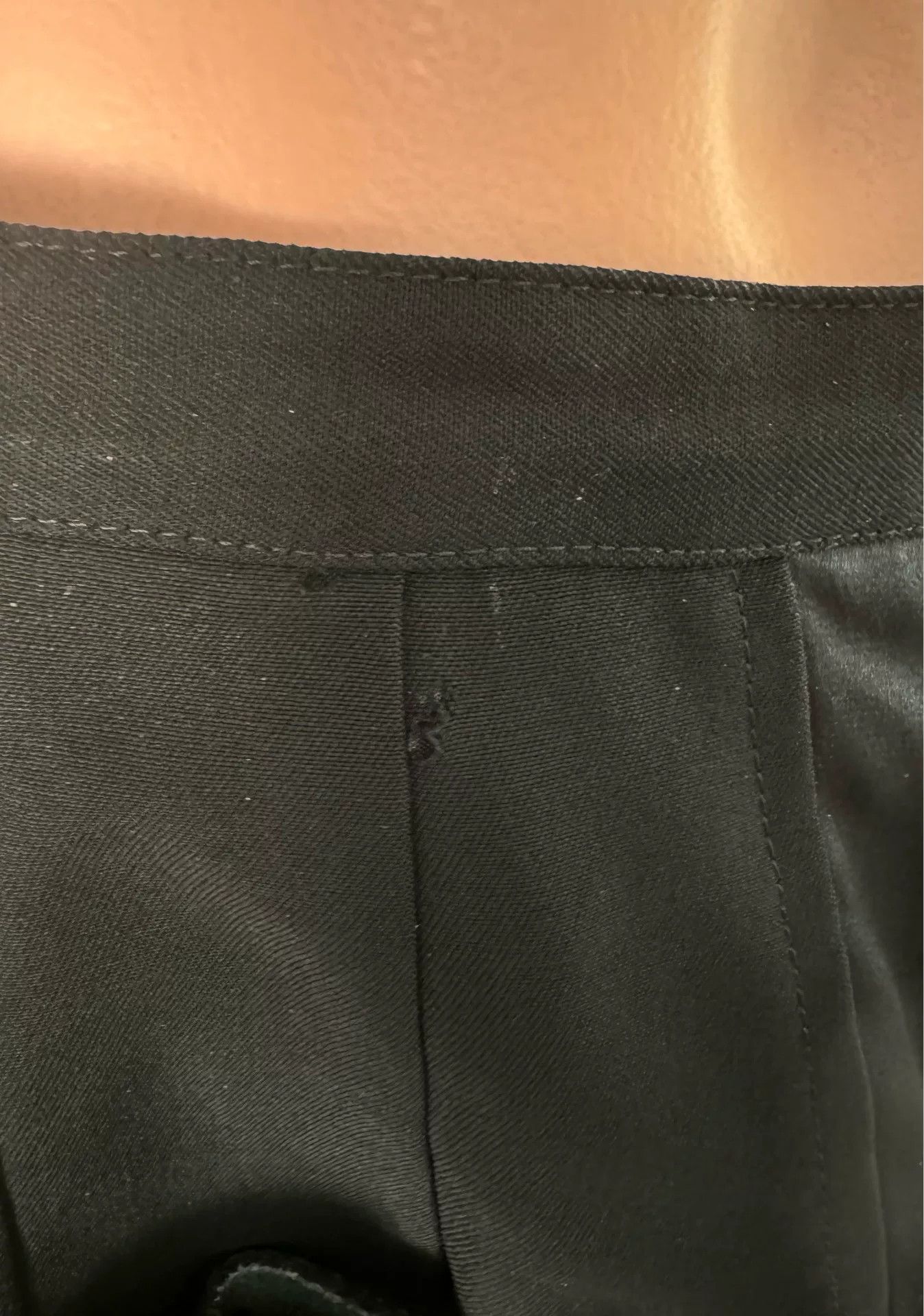 Japanese Brand Alice Auaa Black Buckle Strap Skirt Size 26" / US 2 / IT 38 - 6 Thumbnail