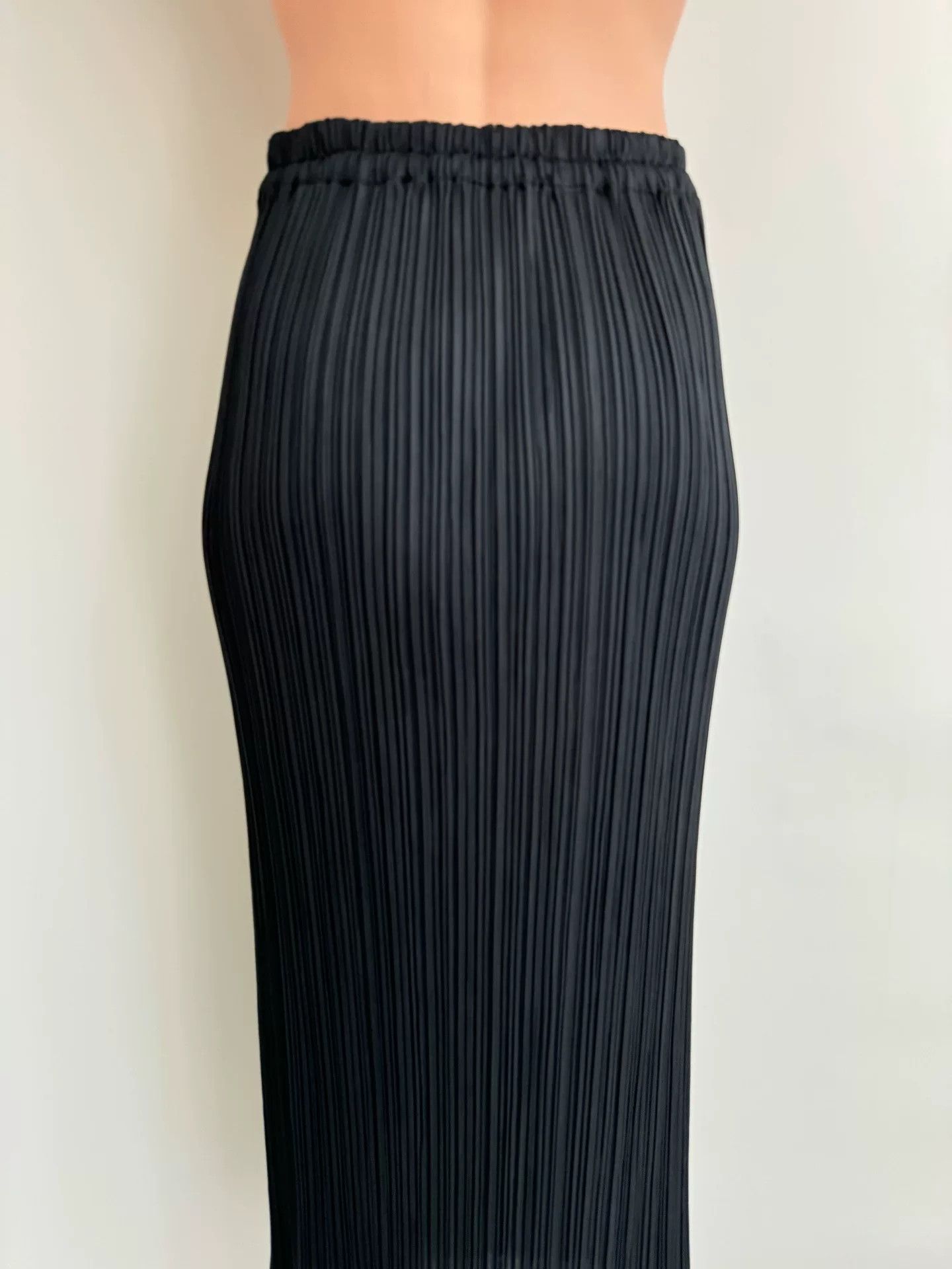 Issey Miyake Issey Miyake Green Zip Skirt Size 23" - 4 Thumbnail