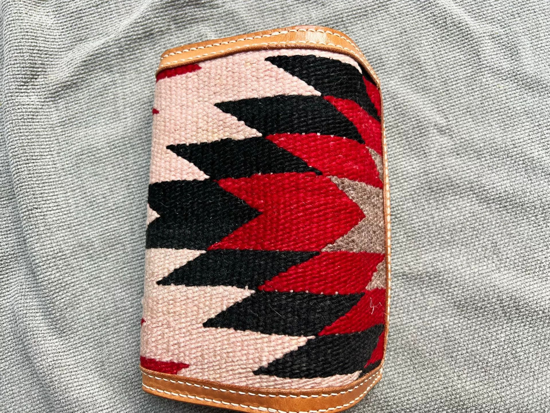 Japanese Brand Long Wallet with Navajo Blanket Design Size ONE SIZE - 4 Thumbnail