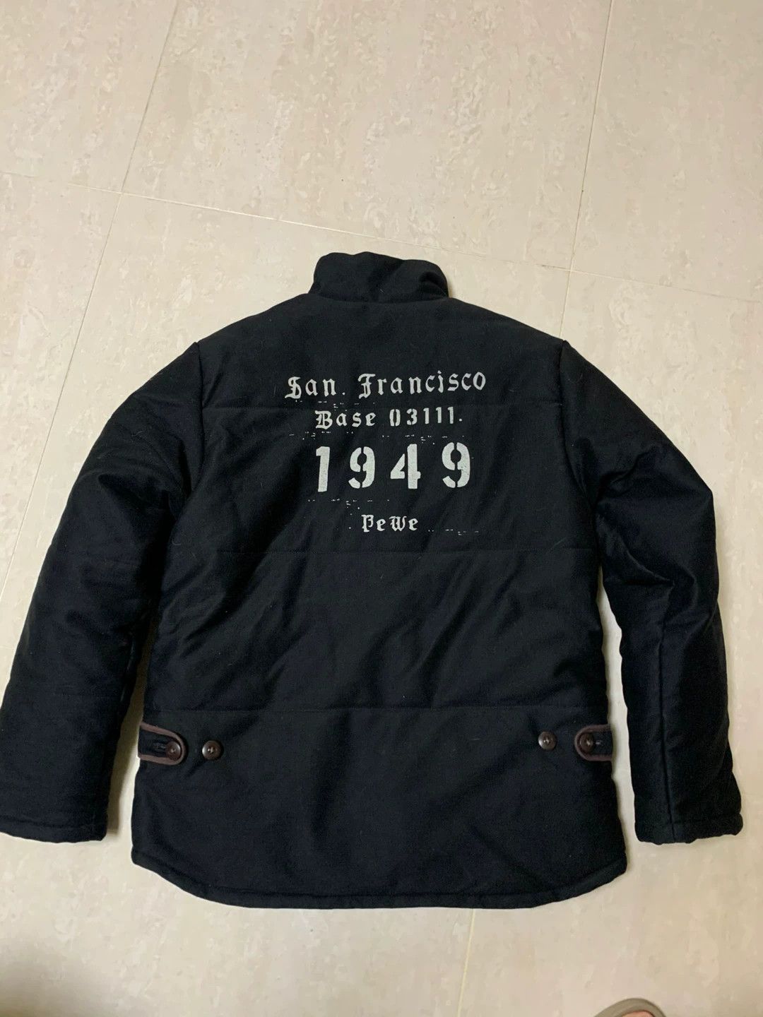 Japanese Brand Black N1 Deck Jacket with Adjustable Waist Size US M / EU 48-50 / 2 - 2 Thumbnail