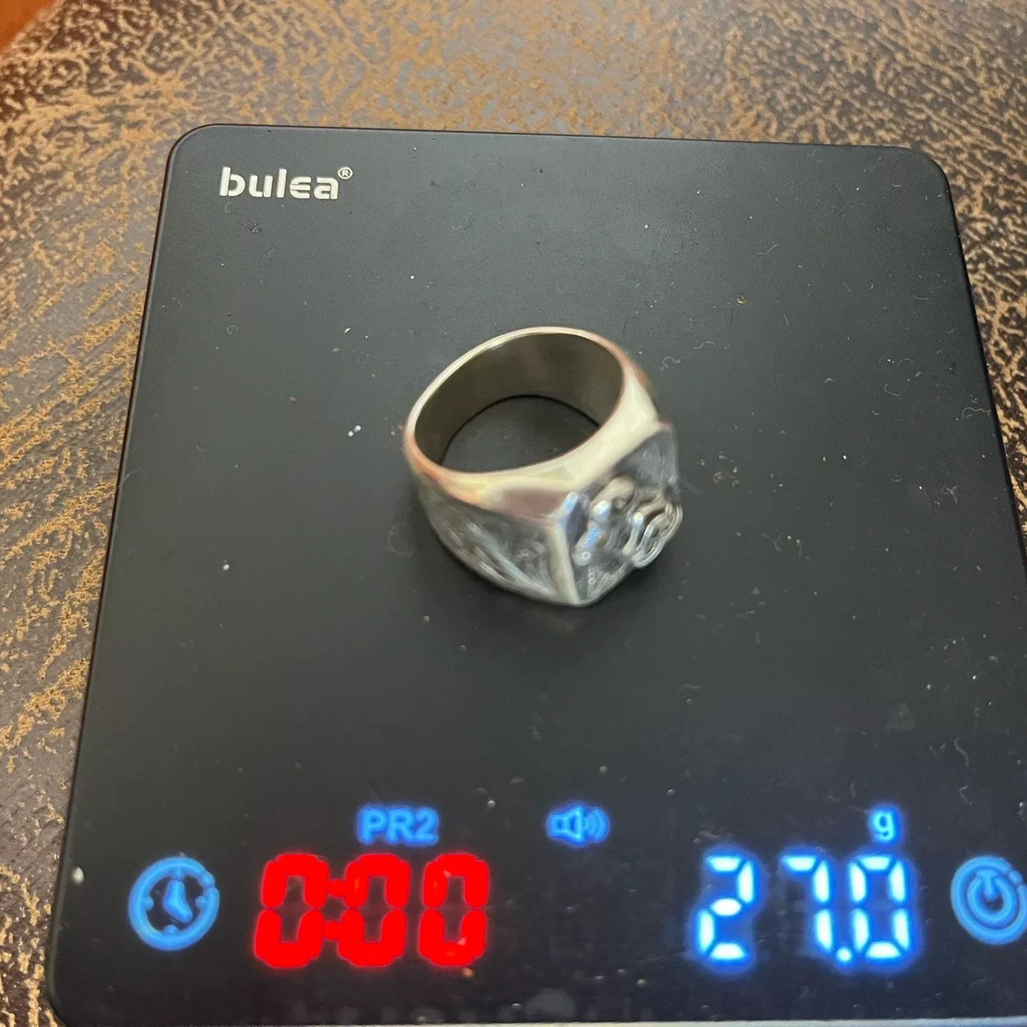 Japanese Brand Galcia Two Face Comedy Tragedy Ring Size ONE SIZE - 6 Thumbnail