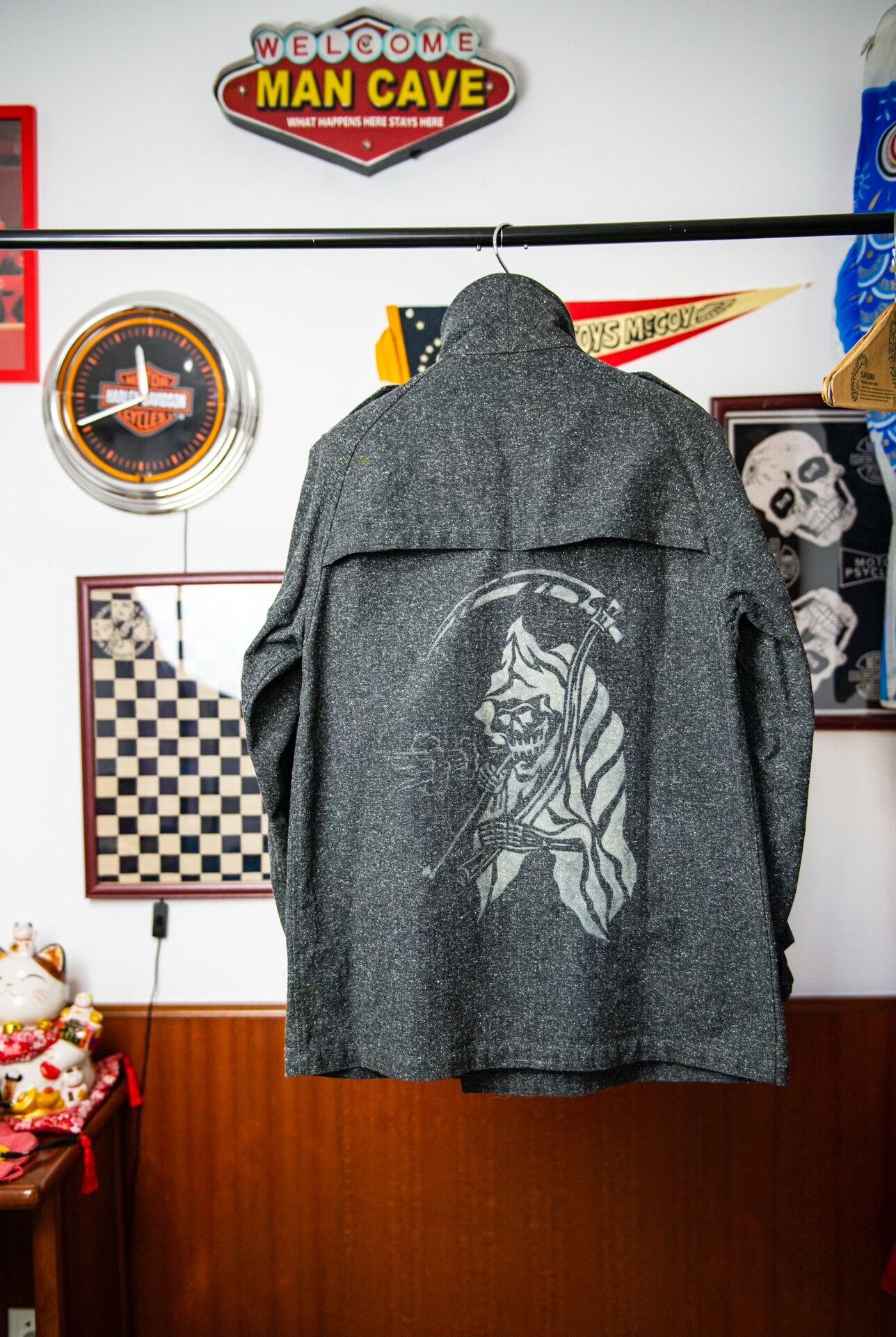 Japanese Brand GANGSTERVILLE Classic Windbreaker Coat Size US L / EU 52-54 / 3 - 2 Thumbnail