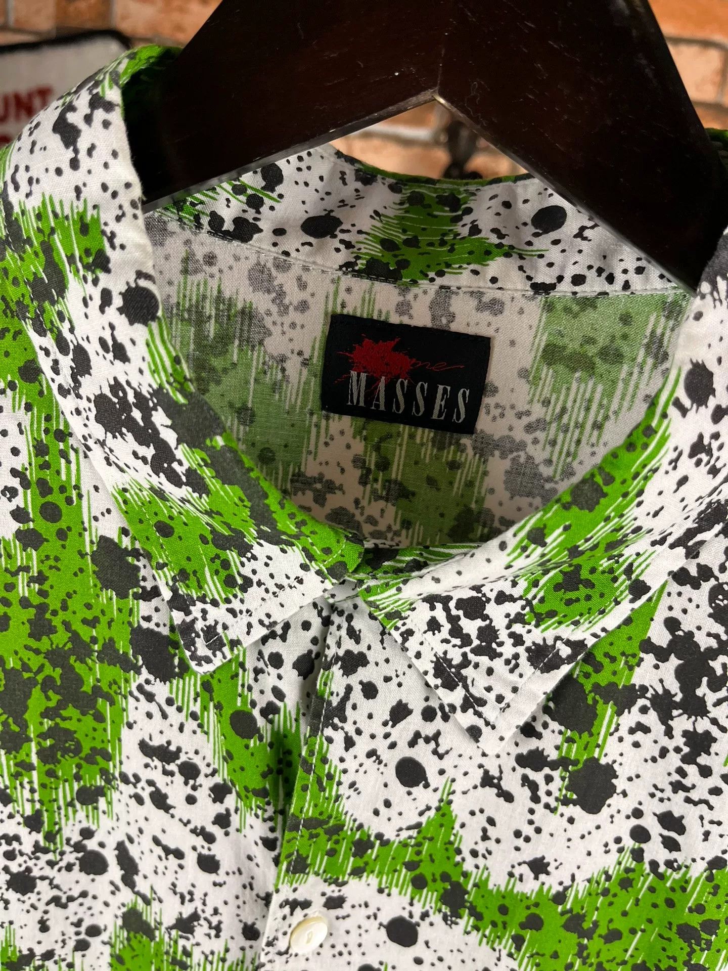 Japanese Brand Stylish Green Graphic Shirt for Casual Looks Size US M / EU 48-50 / 2 - 3 Thumbnail