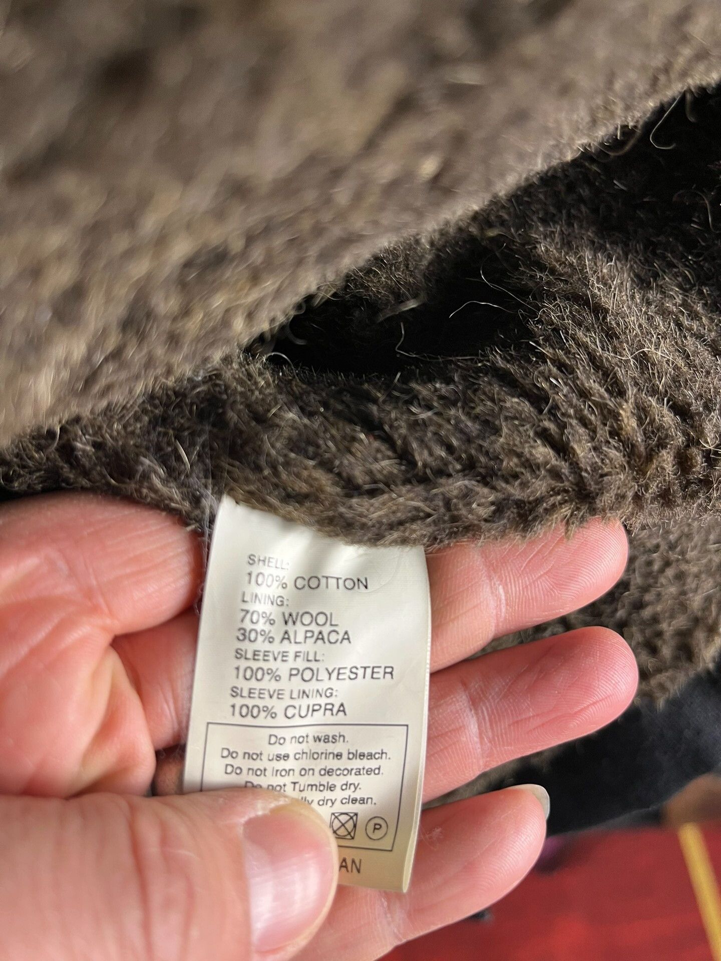 Japanese Brand Cootie Wool Lined Overcoat with Horn Buttons Size US M / EU 48-50 / 2 - 4 Thumbnail
