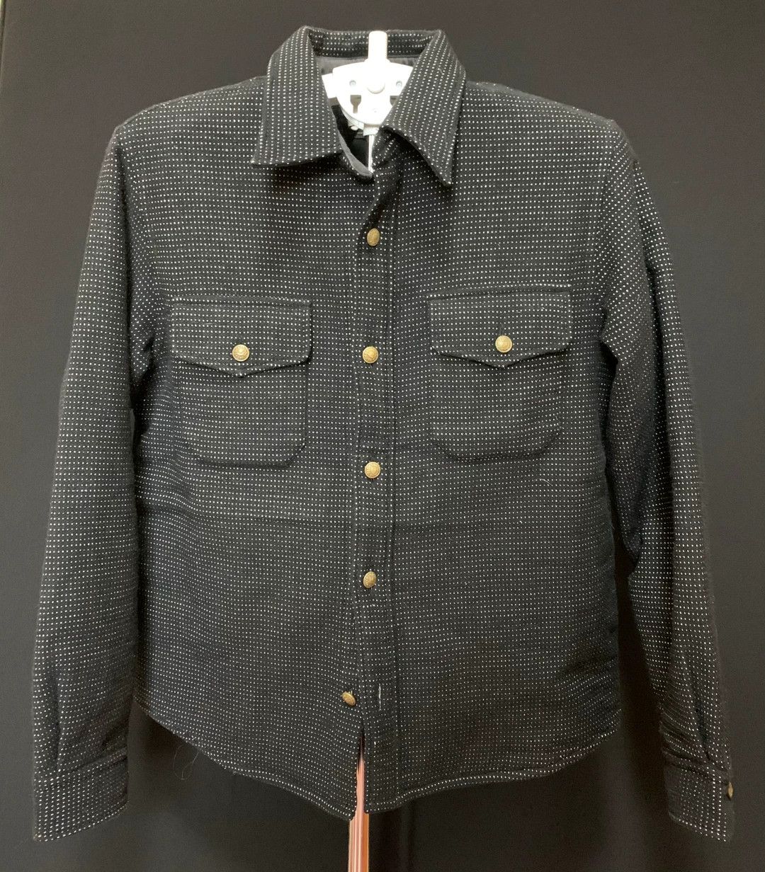 Japanese Brand Gladhand Flannel Shirt with Classic Logo Buttons Size US M / EU 48-50 / 2 - 8 Thumbnail