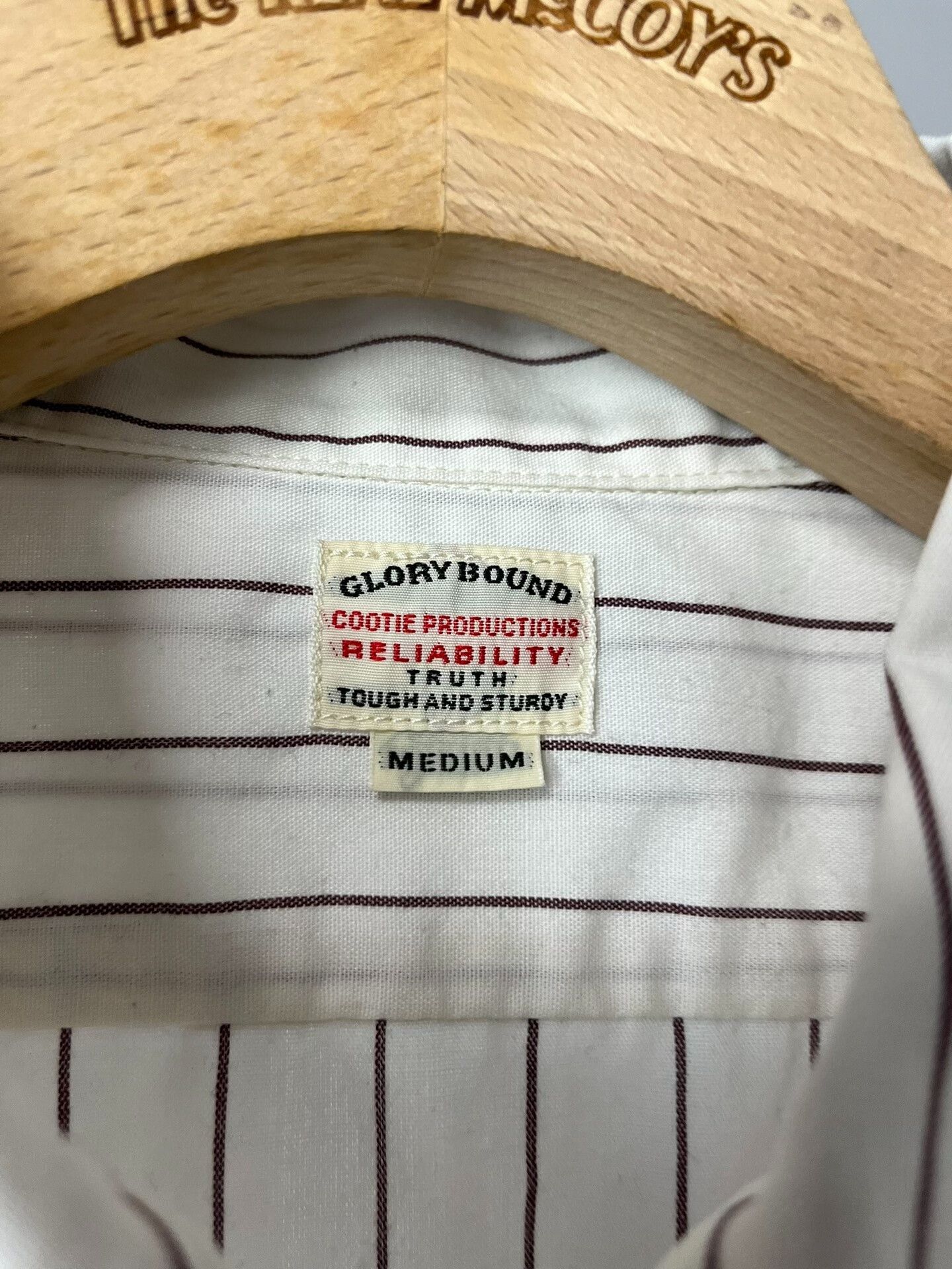Japanese Brand Striped Cootie Shirt with Embroidery Size US M / EU 48-50 / 2 - 4 Thumbnail