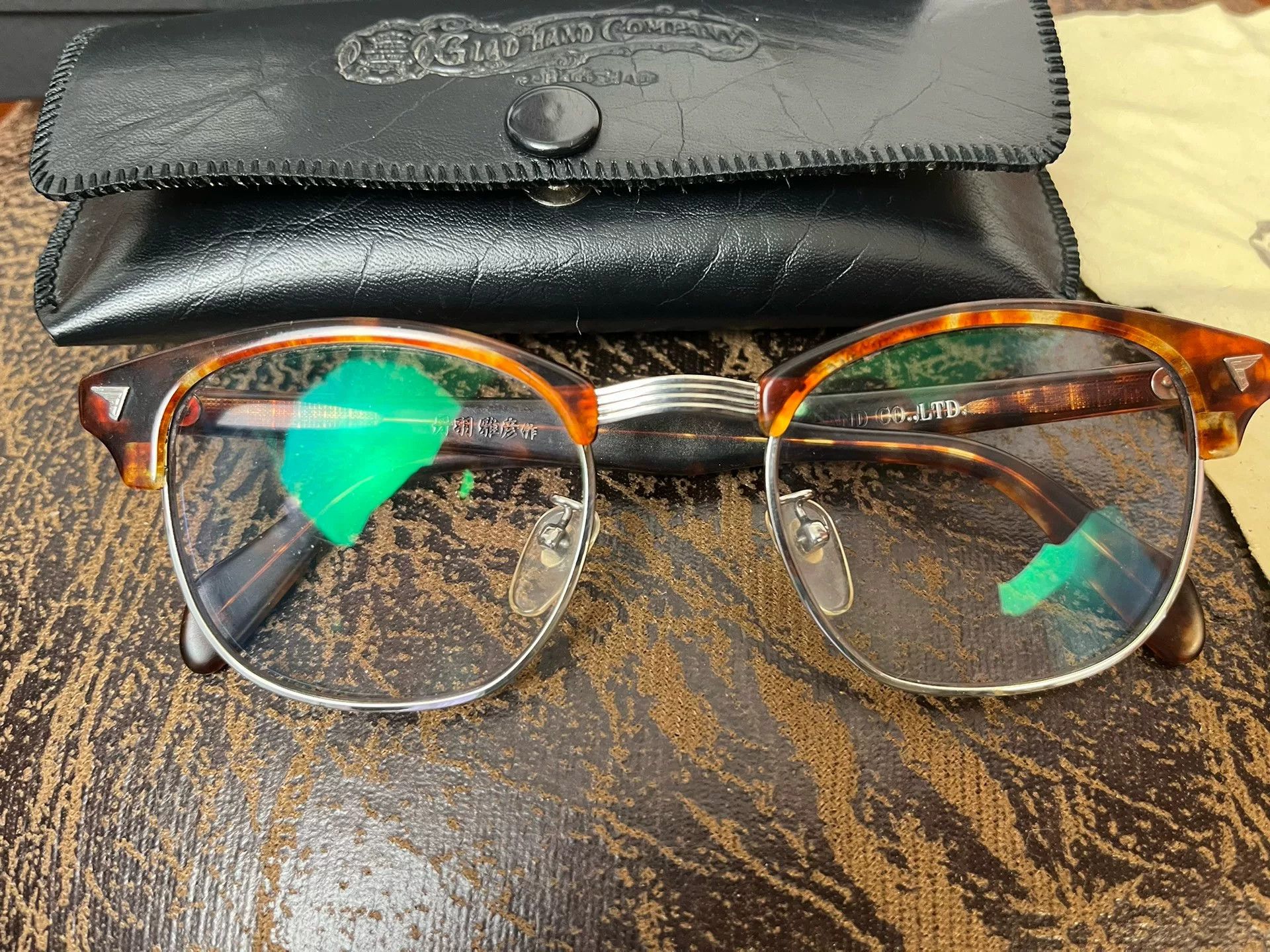 Japanese Brand Gladhand & Masahiko Niwa Eyeglasses Size ONE SIZE - 3 Thumbnail