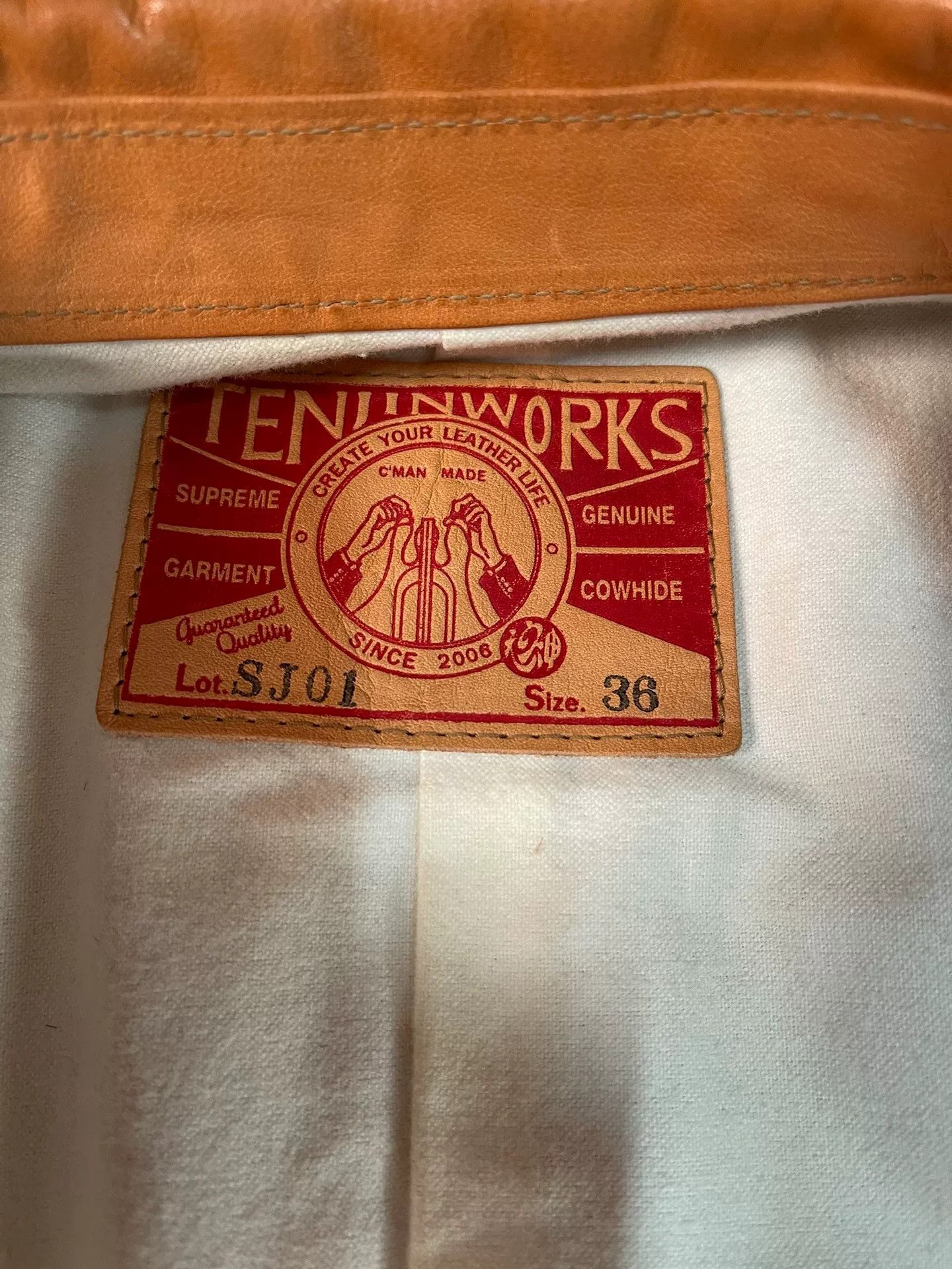 Japanese Brand Vintage Tan Leather Coach Jacket Size US S / EU 44-46 / 1 - 5 Thumbnail
