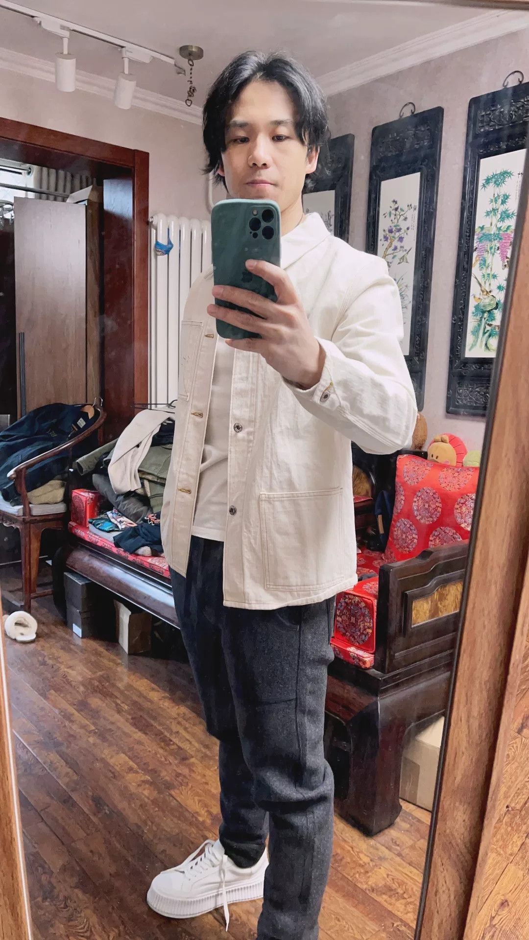 Japanese Brand Bourn White Spring Autumn Jacket Size S / US 4 / IT 40 - 6 Thumbnail