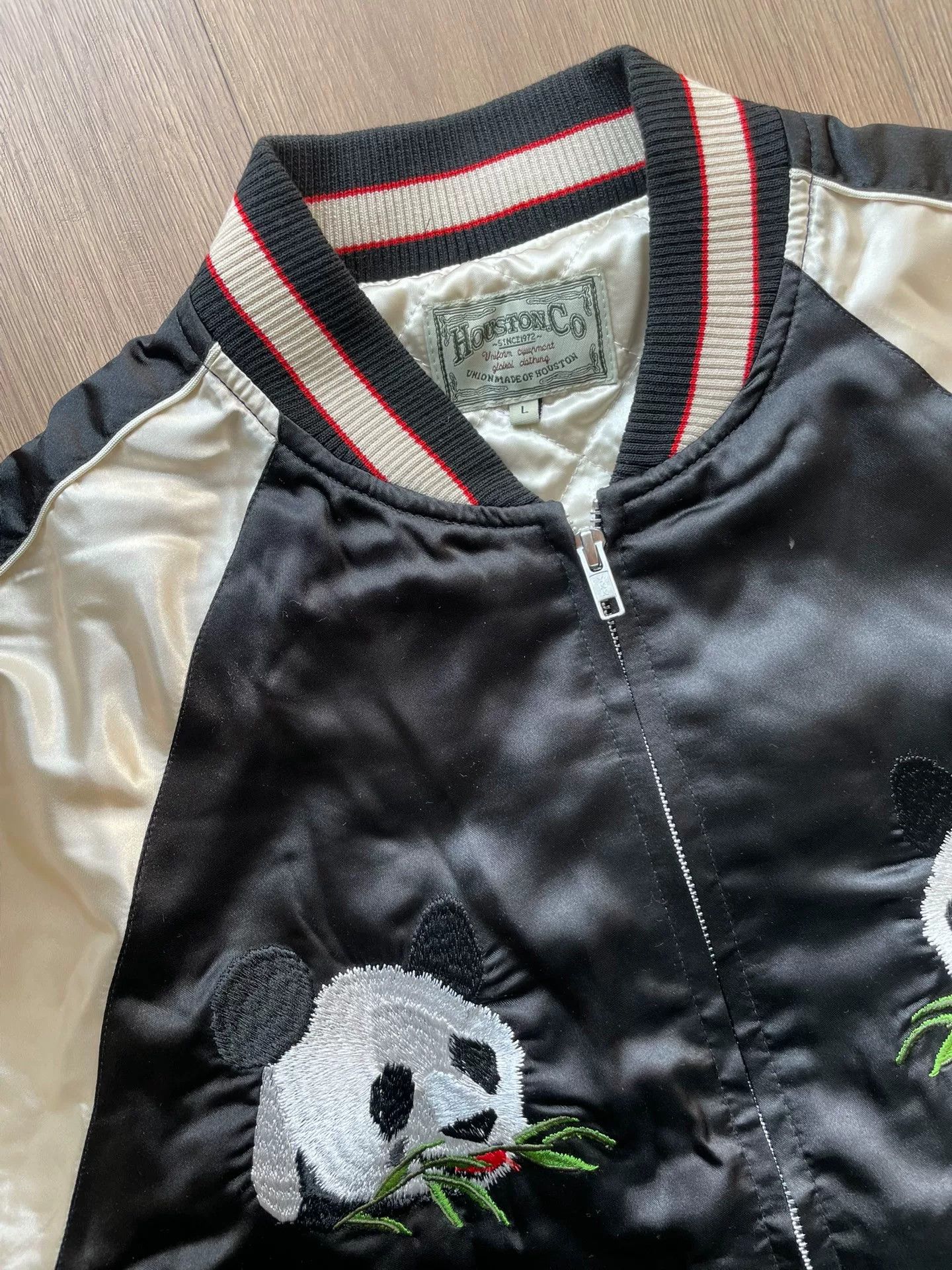Japanese Brand Vintage Japanese Houston Sukajan Jacket Size L / US 10 / IT 46 - 2 Thumbnail