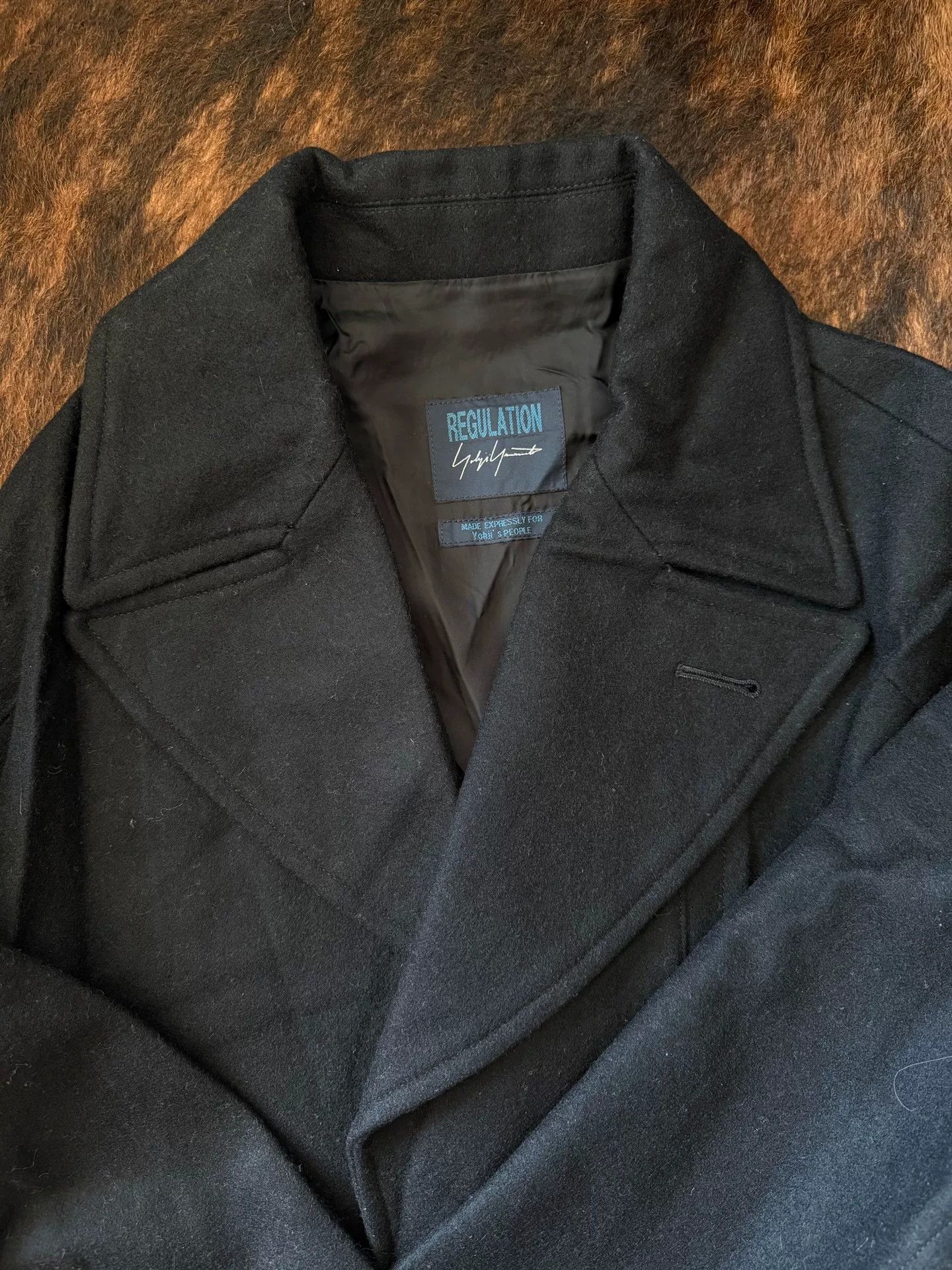 Yohji Yamamoto Yohji Yamamoto Wool Coat Size 2 Black Long Size US M / EU 48-50 / 2 - 3 Thumbnail