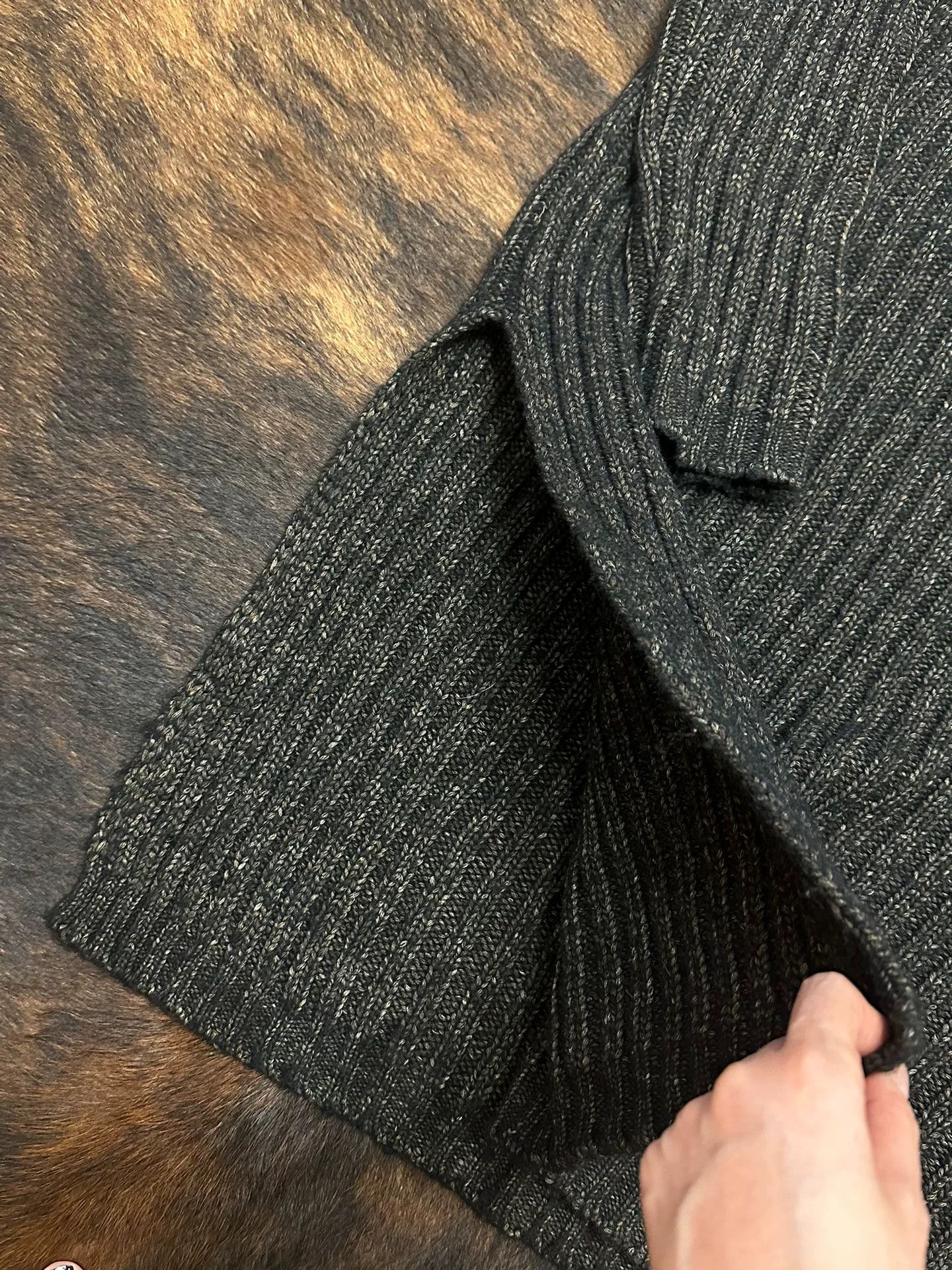 Japanese Brand UMA WANG Long Sweater Dress Size S / US 4 / IT 40 - 2 Thumbnail