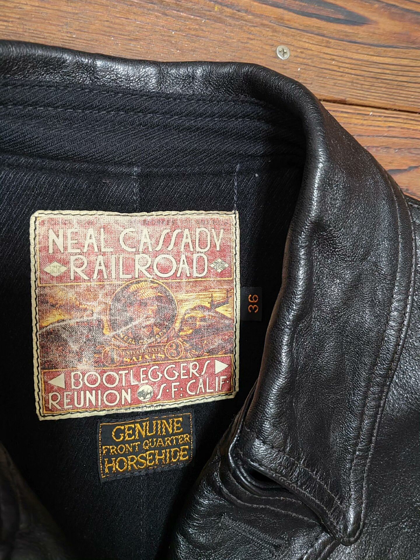 Freewheelers FREEWHEELERS Dispatcher Leather Jacket Size US M / EU 48-50 / 2 - 4 Thumbnail