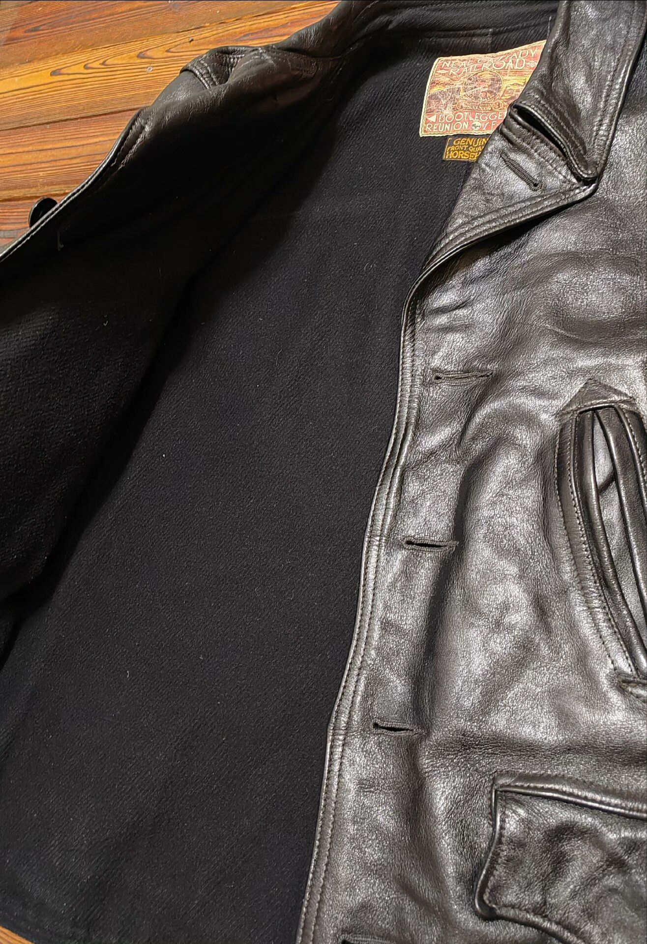 Freewheelers FREEWHEELERS Dispatcher Leather Jacket Size US M / EU 48-50 / 2 - 5 Thumbnail
