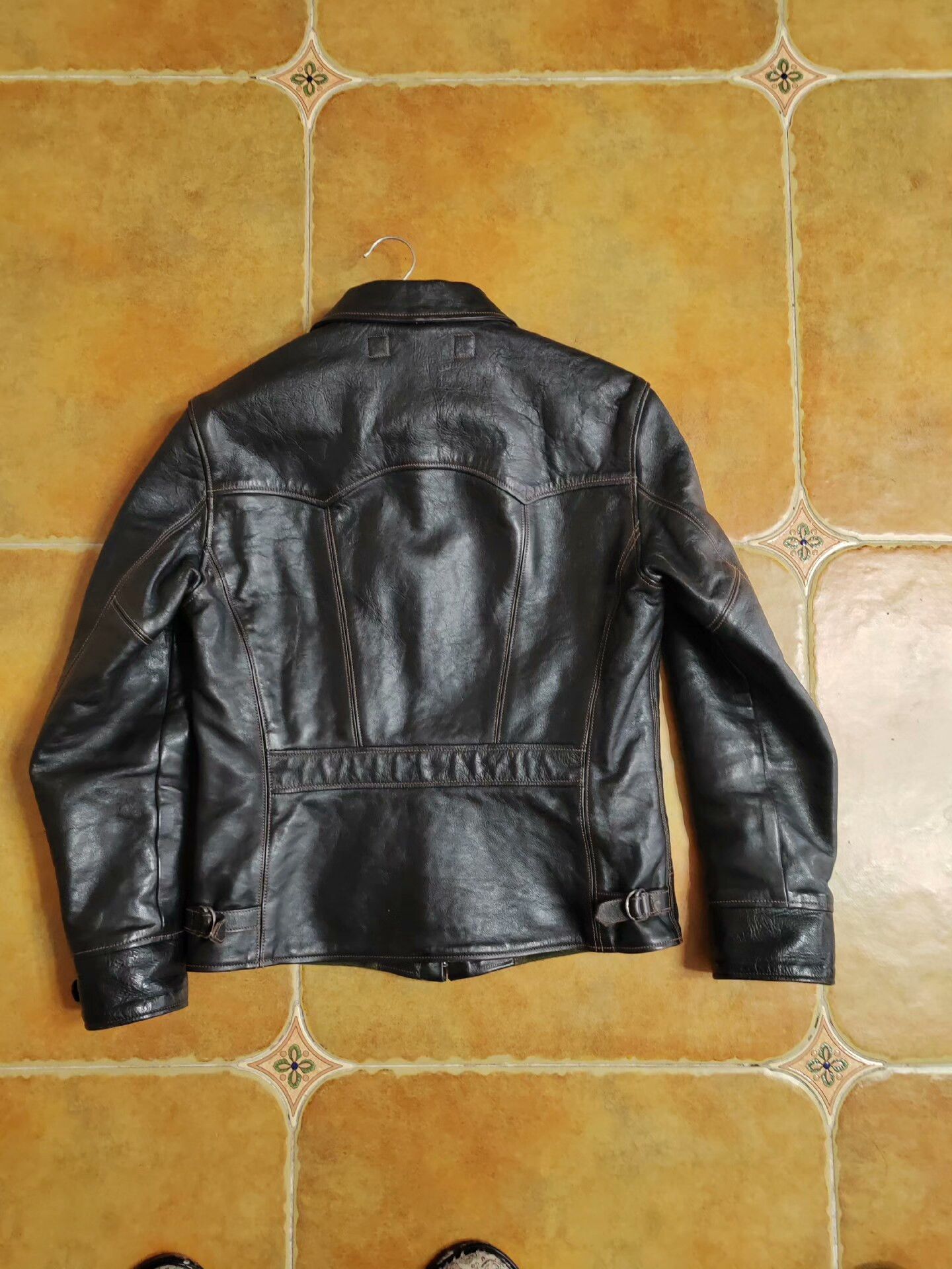 Rainbow Country Rainbow Country 1930s Tea Core Horsehide Jacket Size US M / EU 48-50 / 2 - 2 Thumbnail