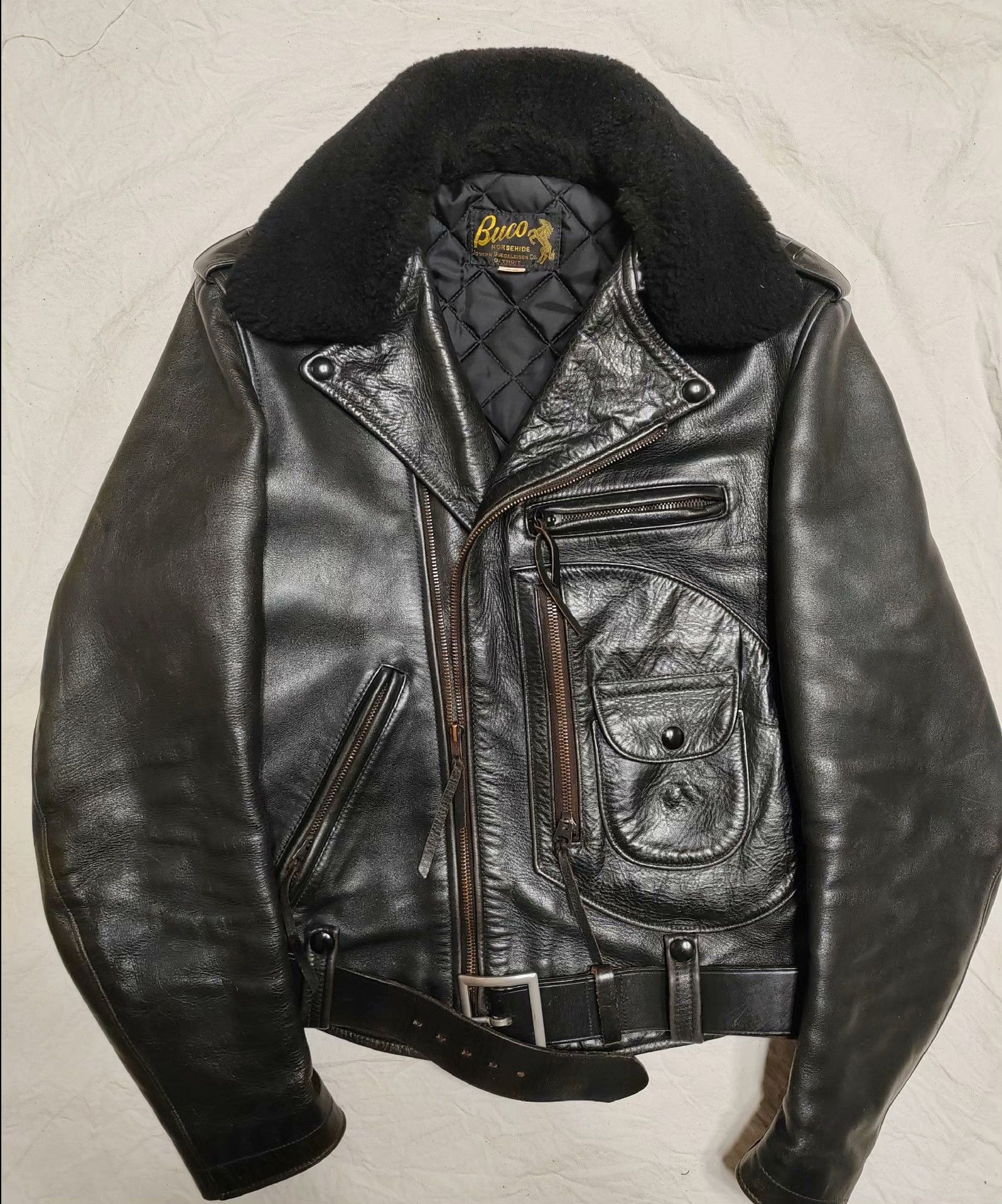 Japanese Brand Bucoj24 Horse Leather Jacket 38 Size US S / EU 44-46 / 1 - 4 Thumbnail