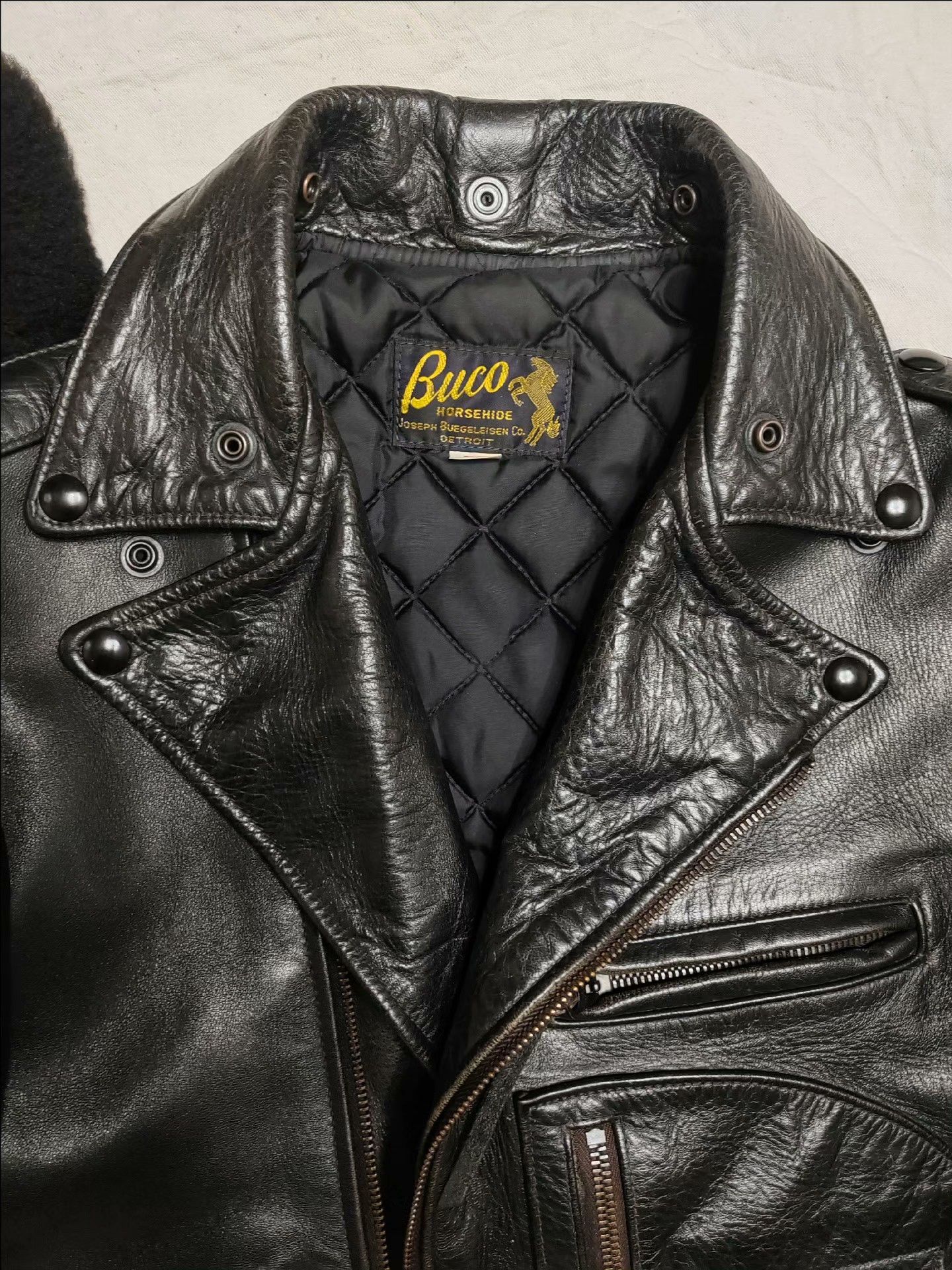 Japanese Brand Bucoj24 Horse Leather Jacket 38 Size US S / EU 44-46 / 1 - 3 Thumbnail