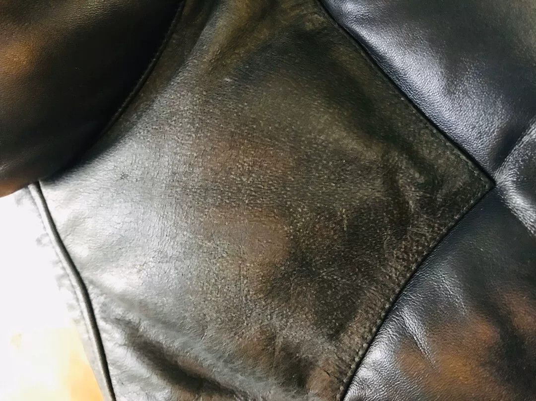 Japanese Brand Japanese Classic Leather Down Jacket Size US S / EU 44-46 / 1 - 5 Thumbnail